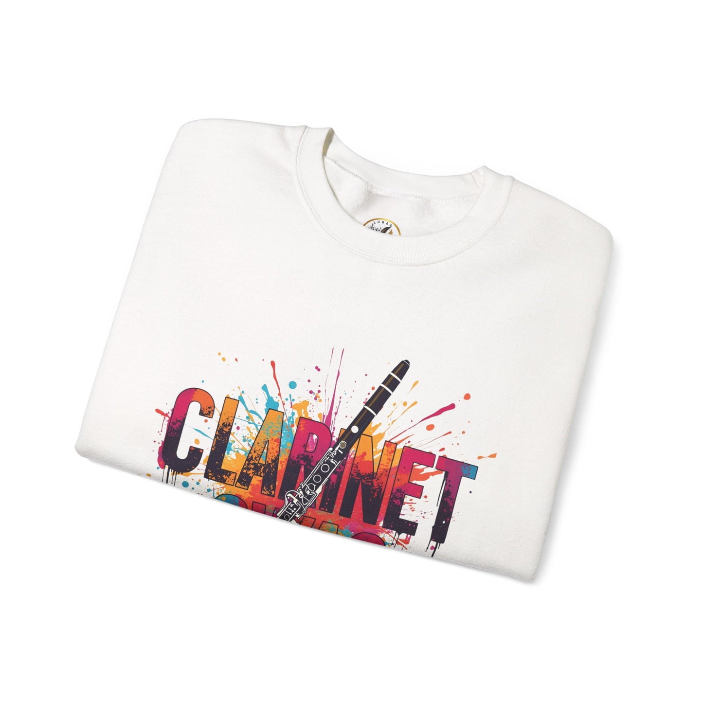 "Clarinet Swag" Colorful Unisex Crewneck Sweatshirt