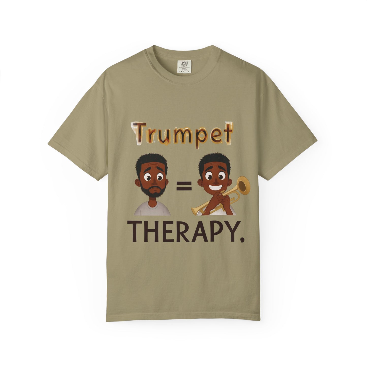 "Trumpet Therapy" Unisex Music T-Shirt