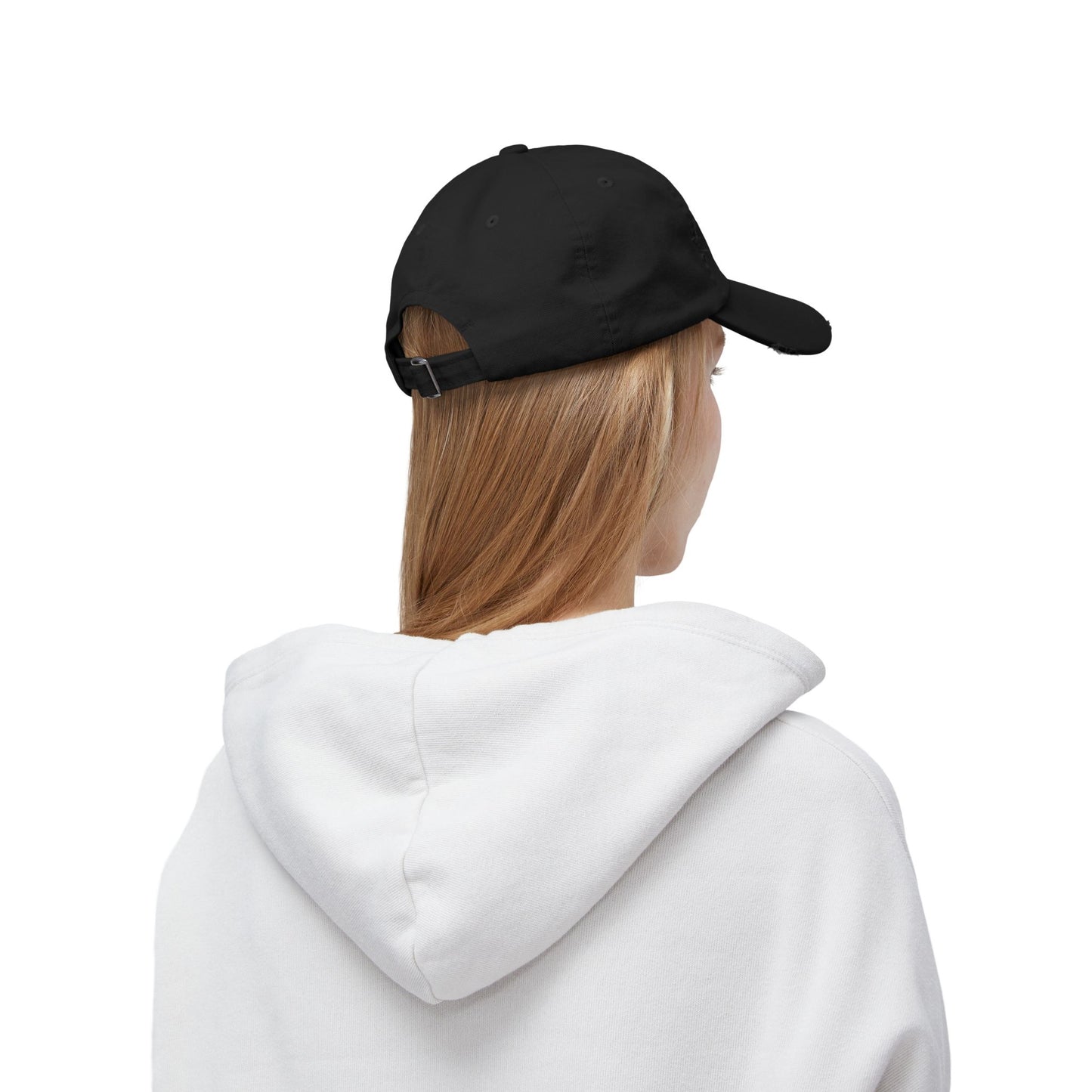 Unisex Distressed Trumpet Cap