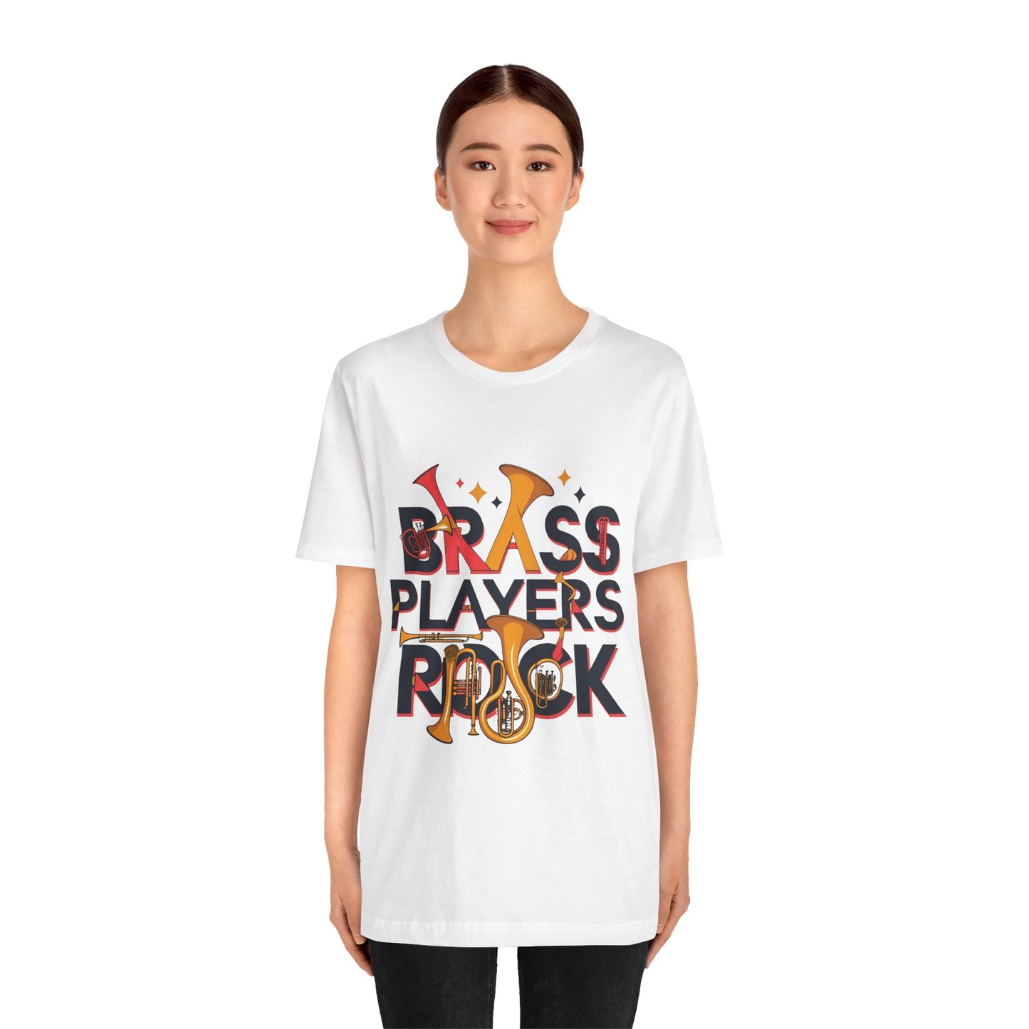 "Brass Players Rock" Unisex Band T-Shirt