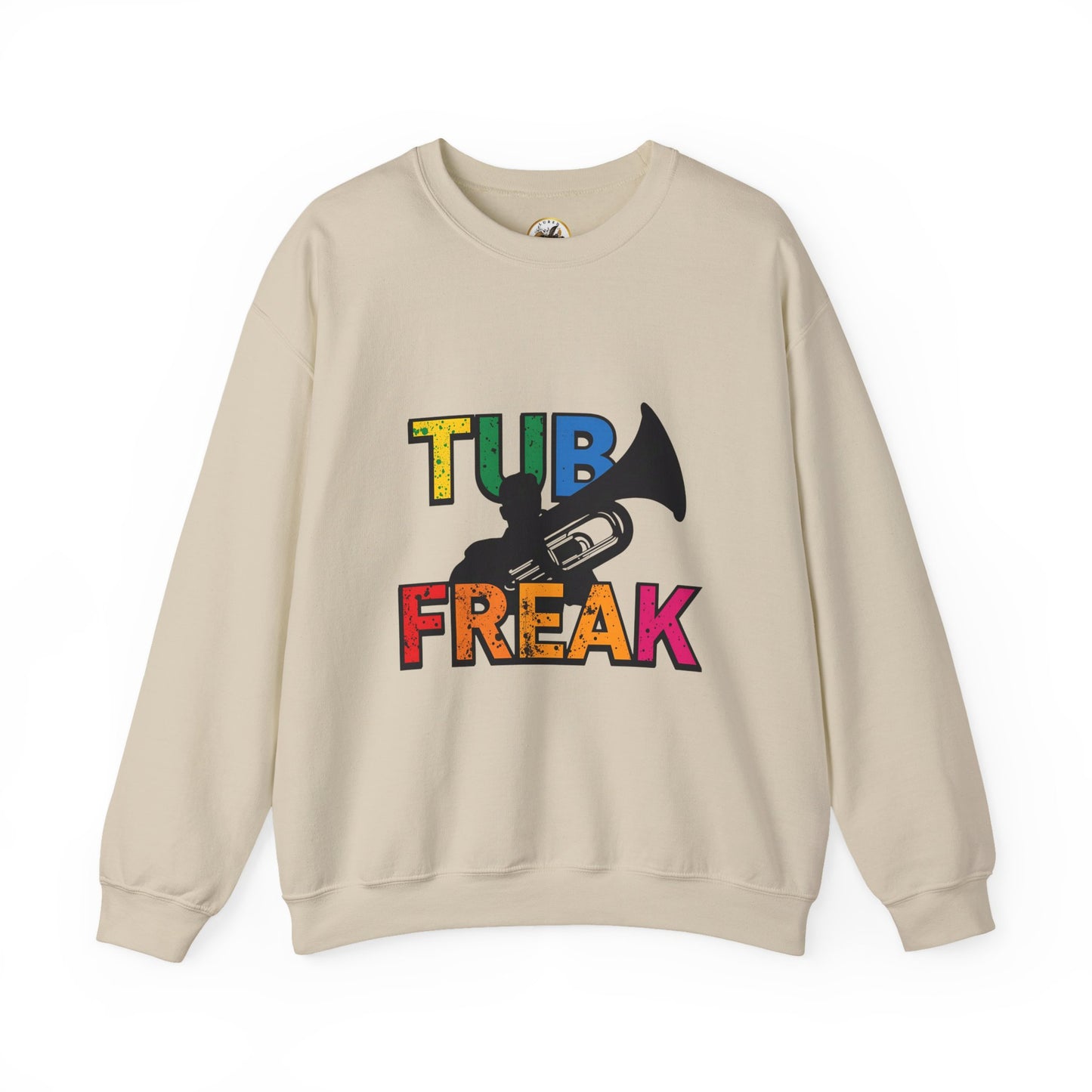 "Tuba Freak" Colorful Crew neck Sweatshirt