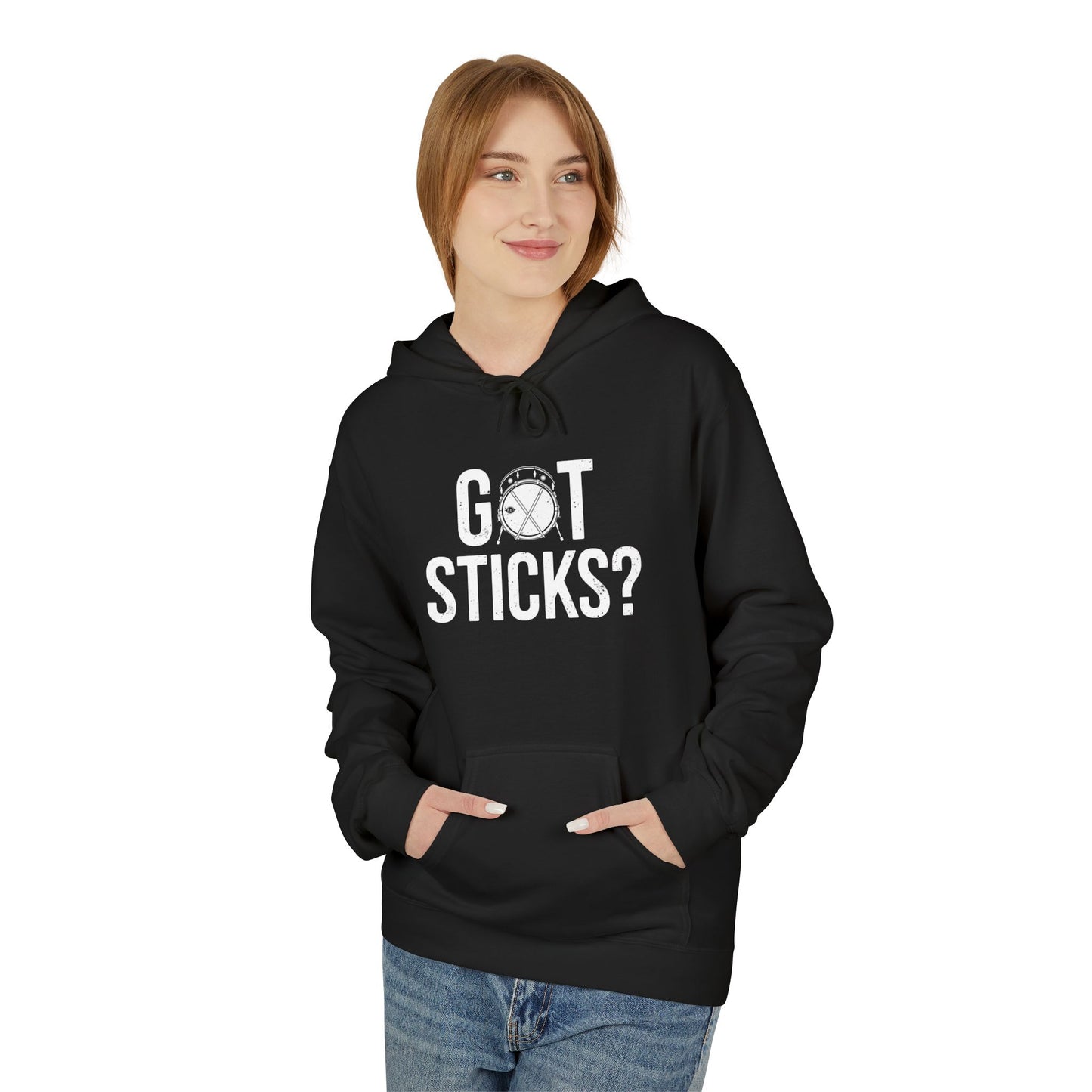"Got Sticks?" Unisex Fleece Hoodie