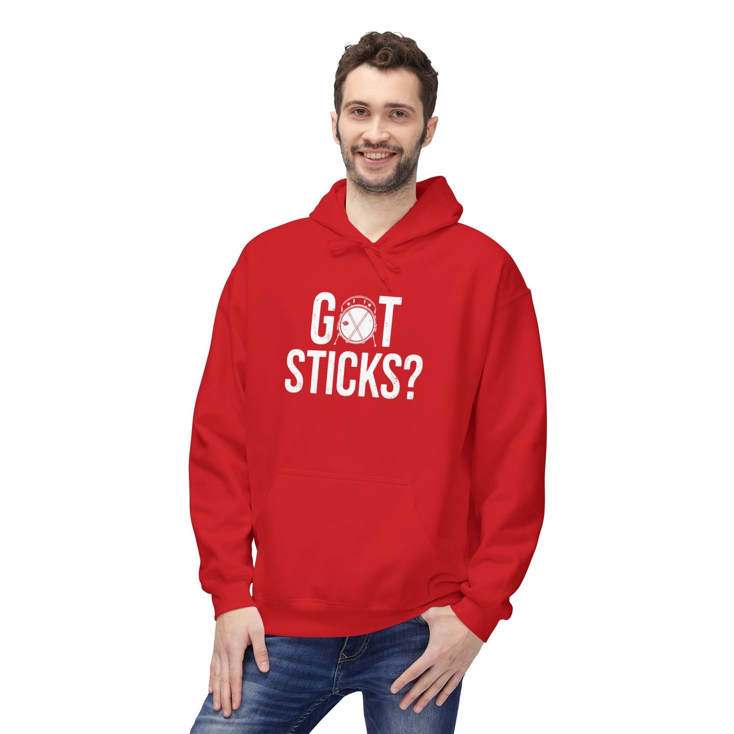 "Got Sticks?" Unisex Fleece Hoodie