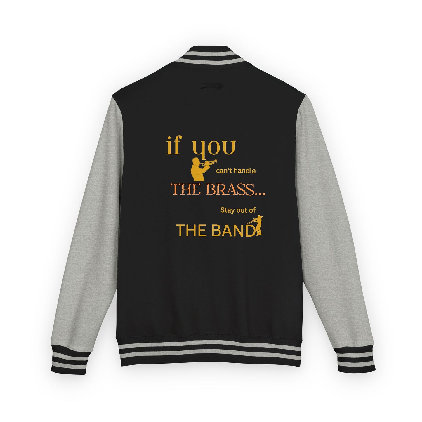 "Trumpet" Unisex Brass Band Letterman Jacket