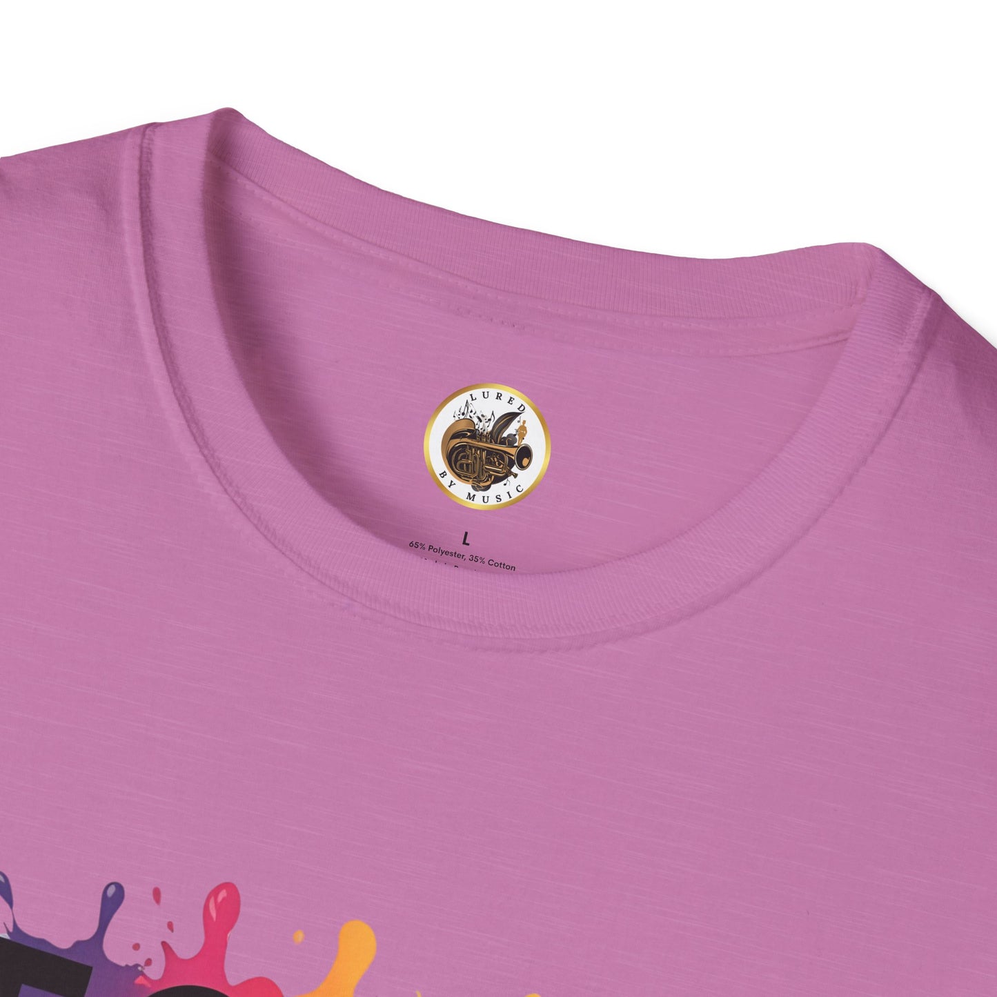 Splash Paint "Section Leader" Unisex Soft-style T-Shirt