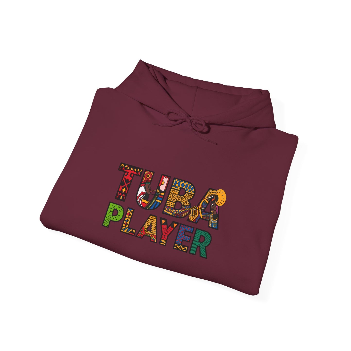 "Tuba Player" Unisex Heavy Blend Hoodie