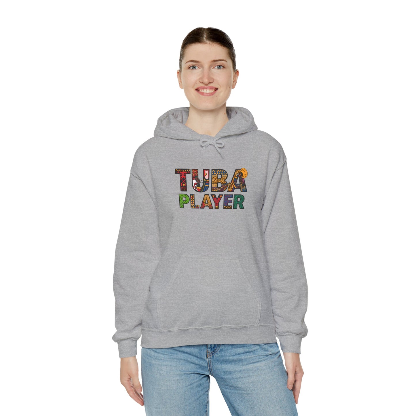 "Tuba Player" Unisex Heavy Blend Hoodie