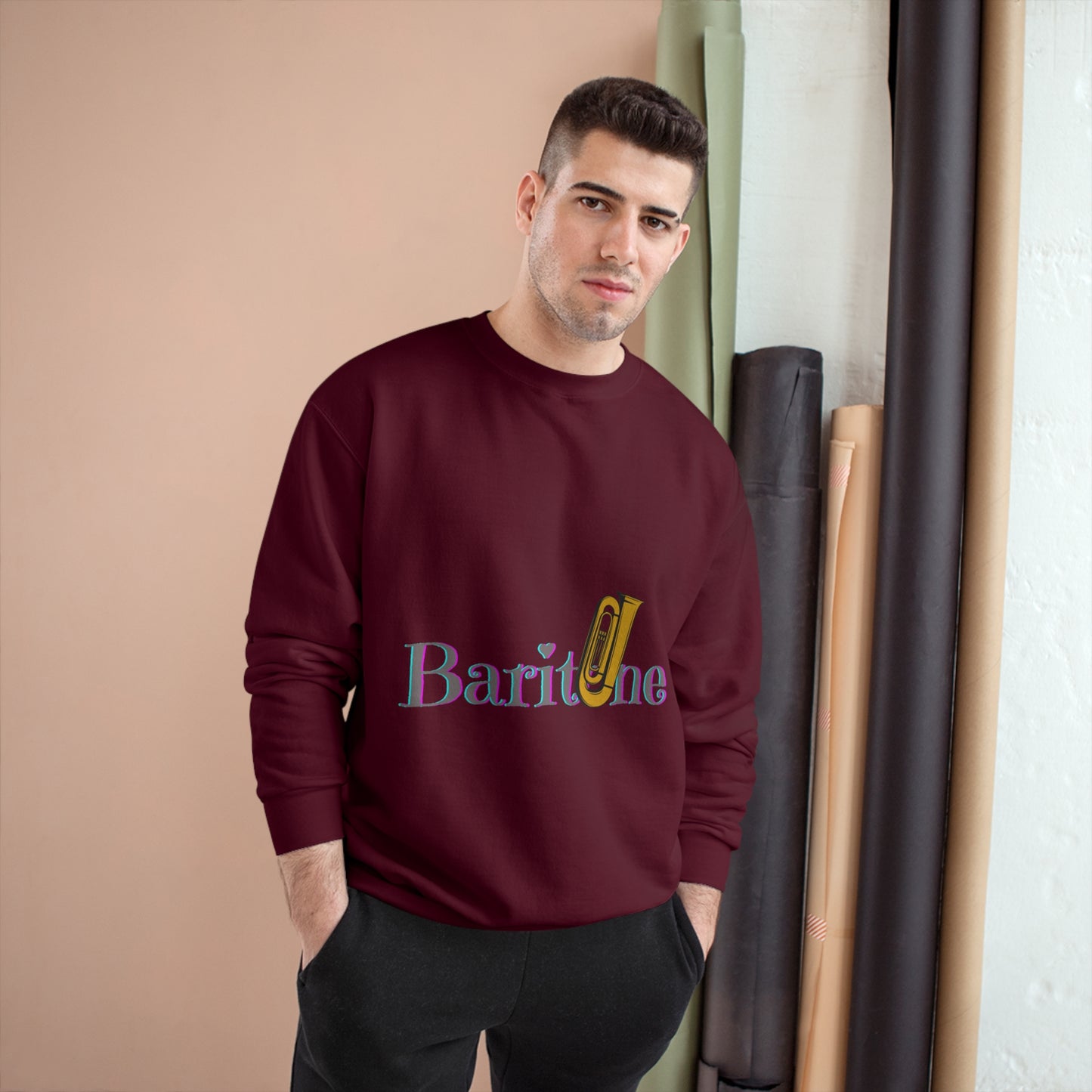 "Baritone" Champion Sweatshirt