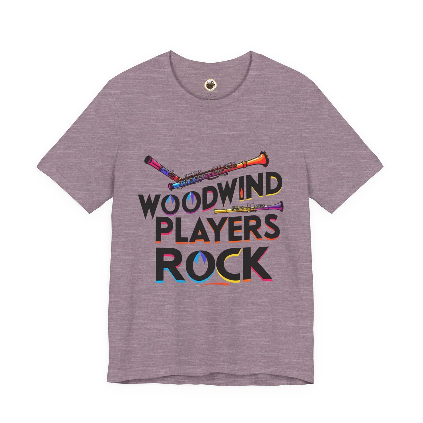 "Woodwind Players Rock" Unisex Short Sleeve T-Shirt