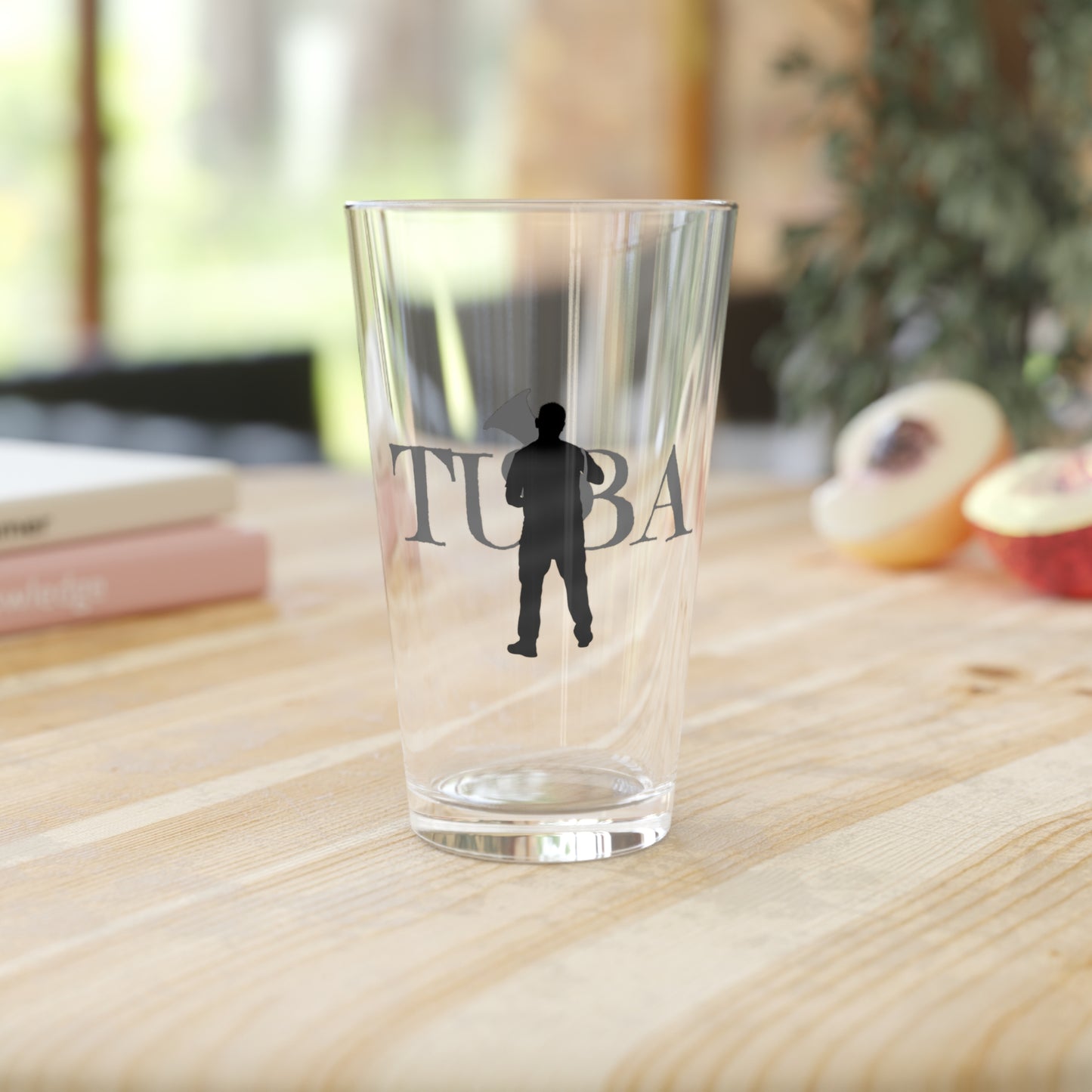 "Tuba" Pint Glass, 16oz