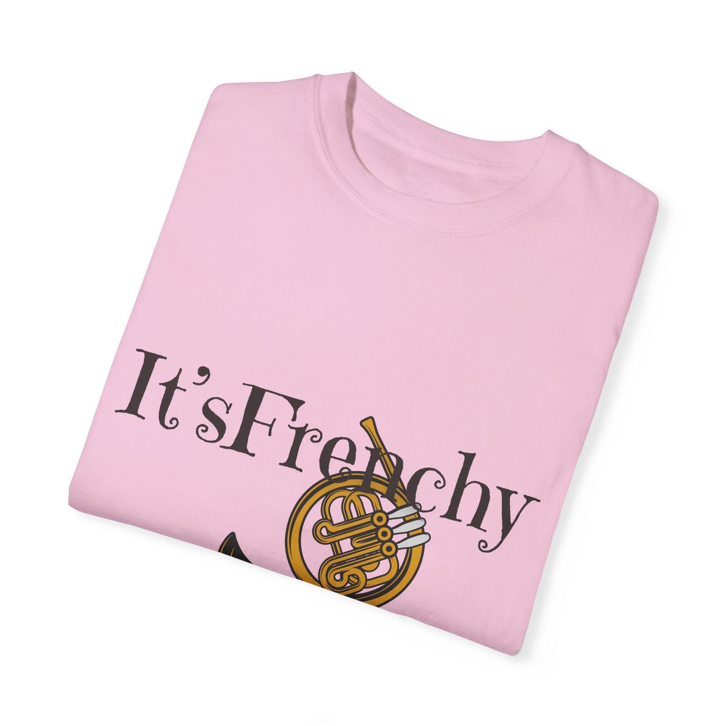 "French Horn" Unisex Garment-Dyed T-shirt