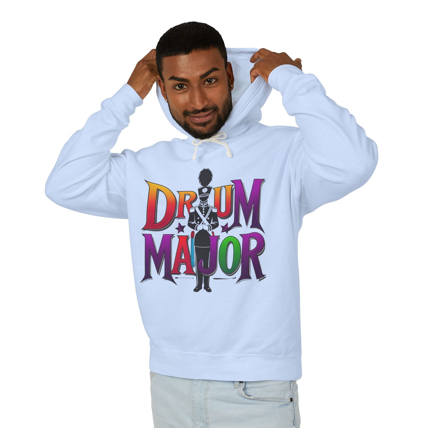 Vibrant "Drum Major" Sweatshirt - Unisex Lightweight Hoodie