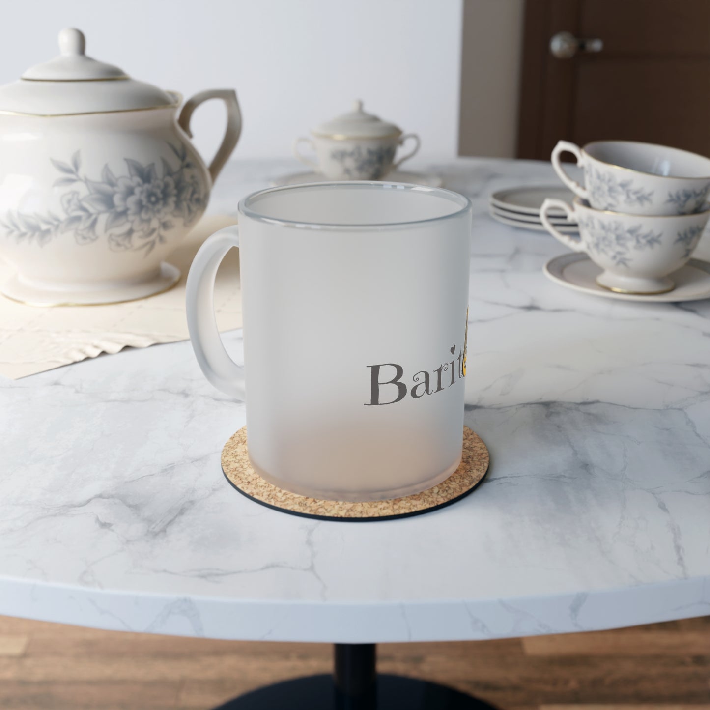 Baritone Frosted Glass Mug