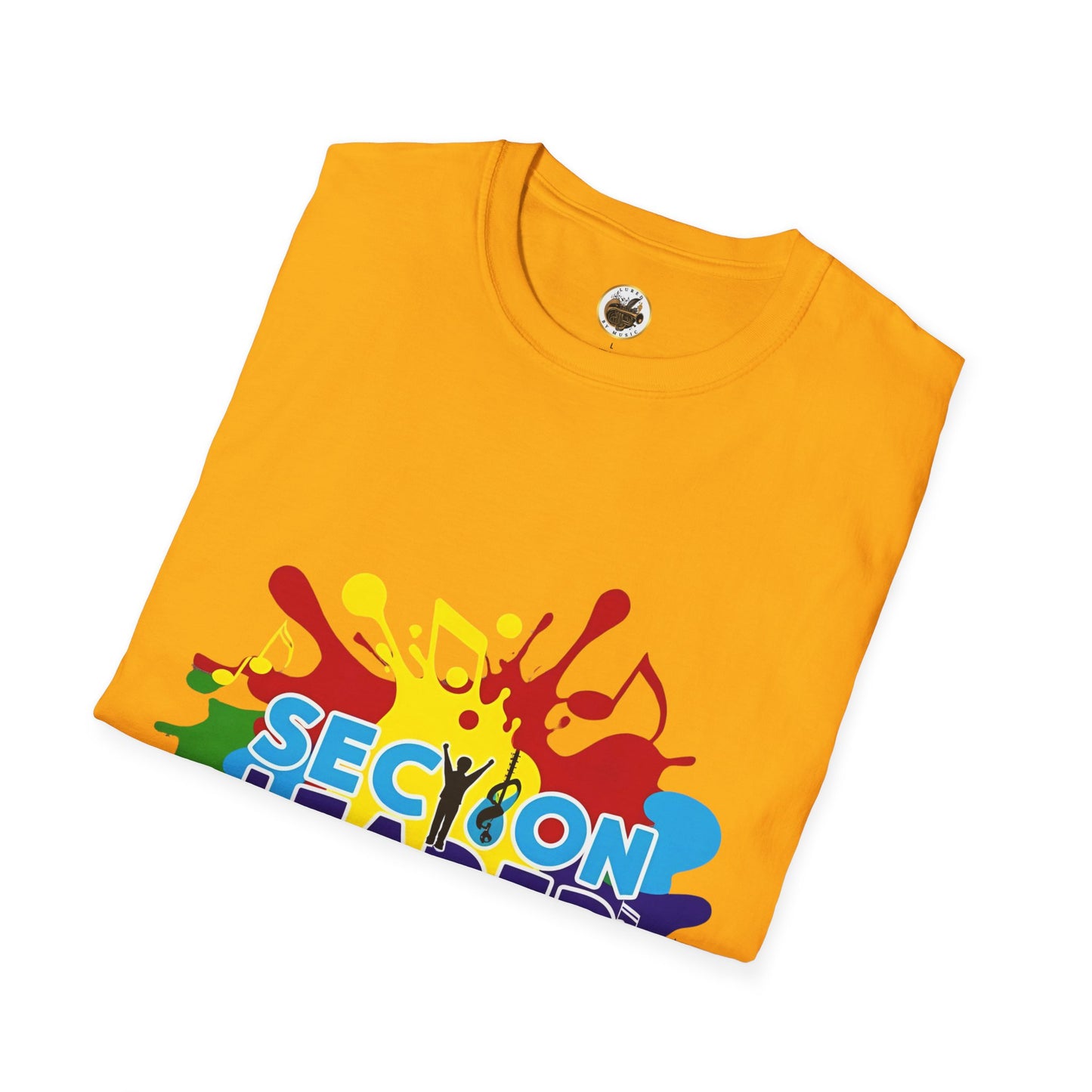 Splash Paint "Section Leader" Unisex Soft-style T-Shirt