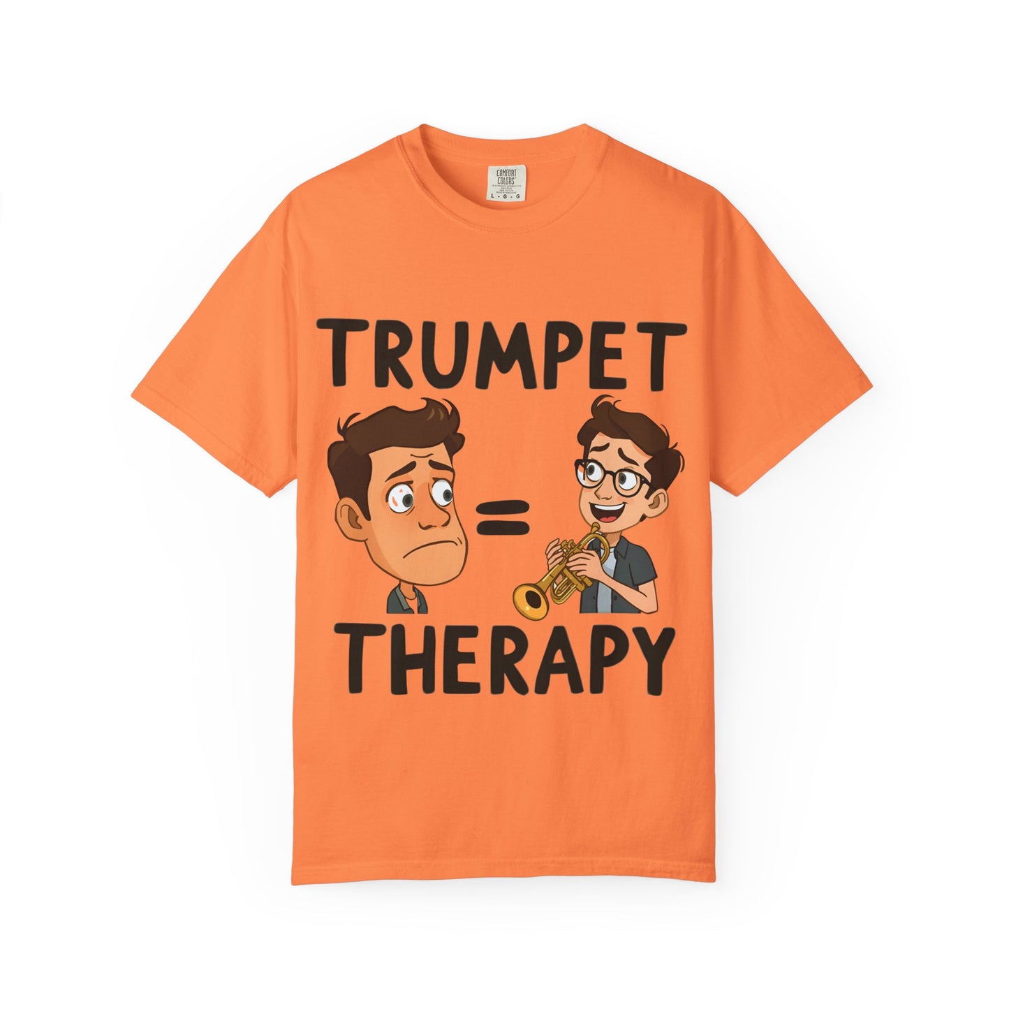 "Trumpet Therapy" Unisex Graphic T-Shirt