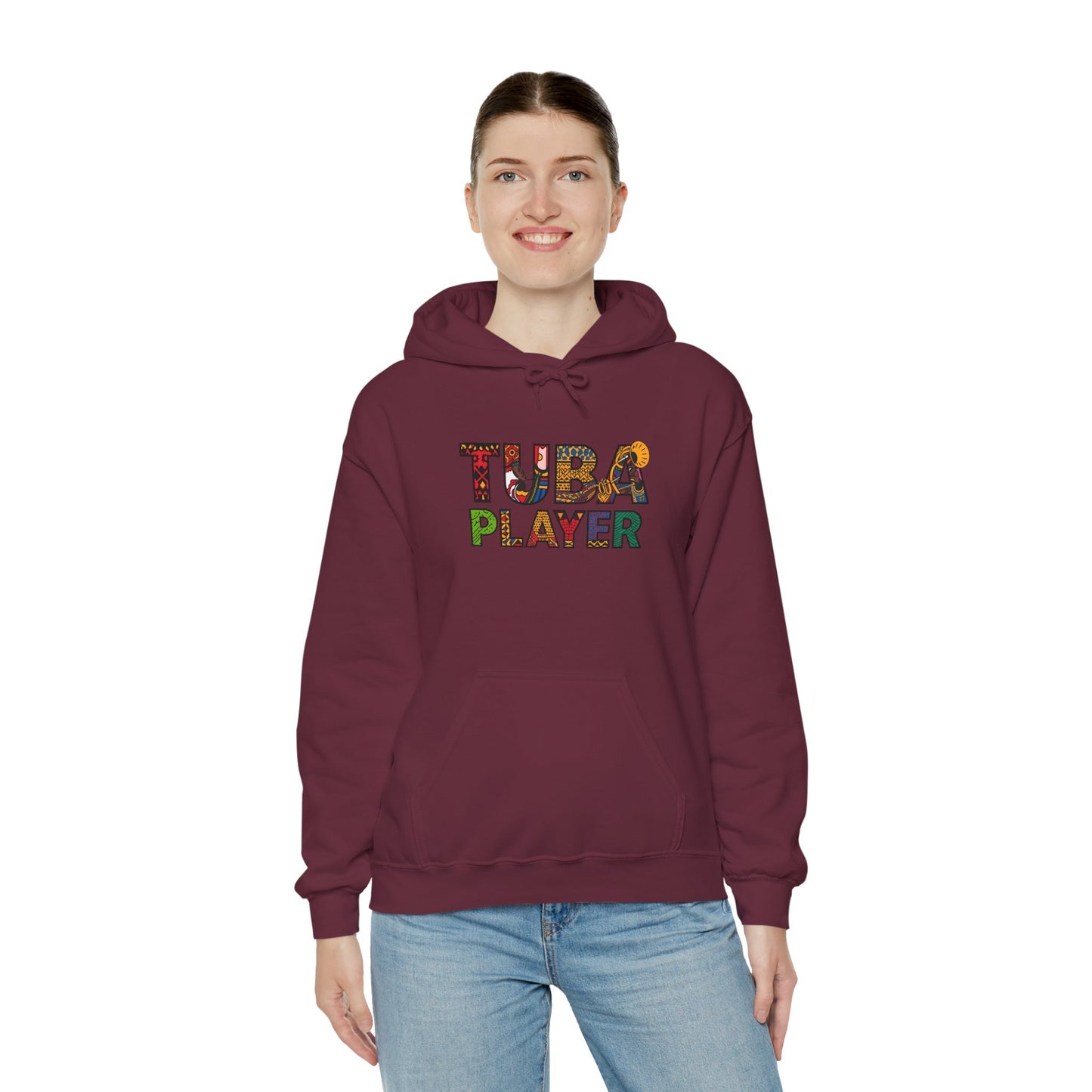 "Tuba Player" Unisex Heavy Blend Hoodie