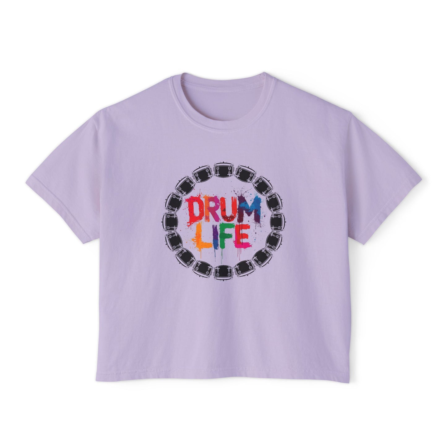 "Drum Life" Women's Boxy Tee