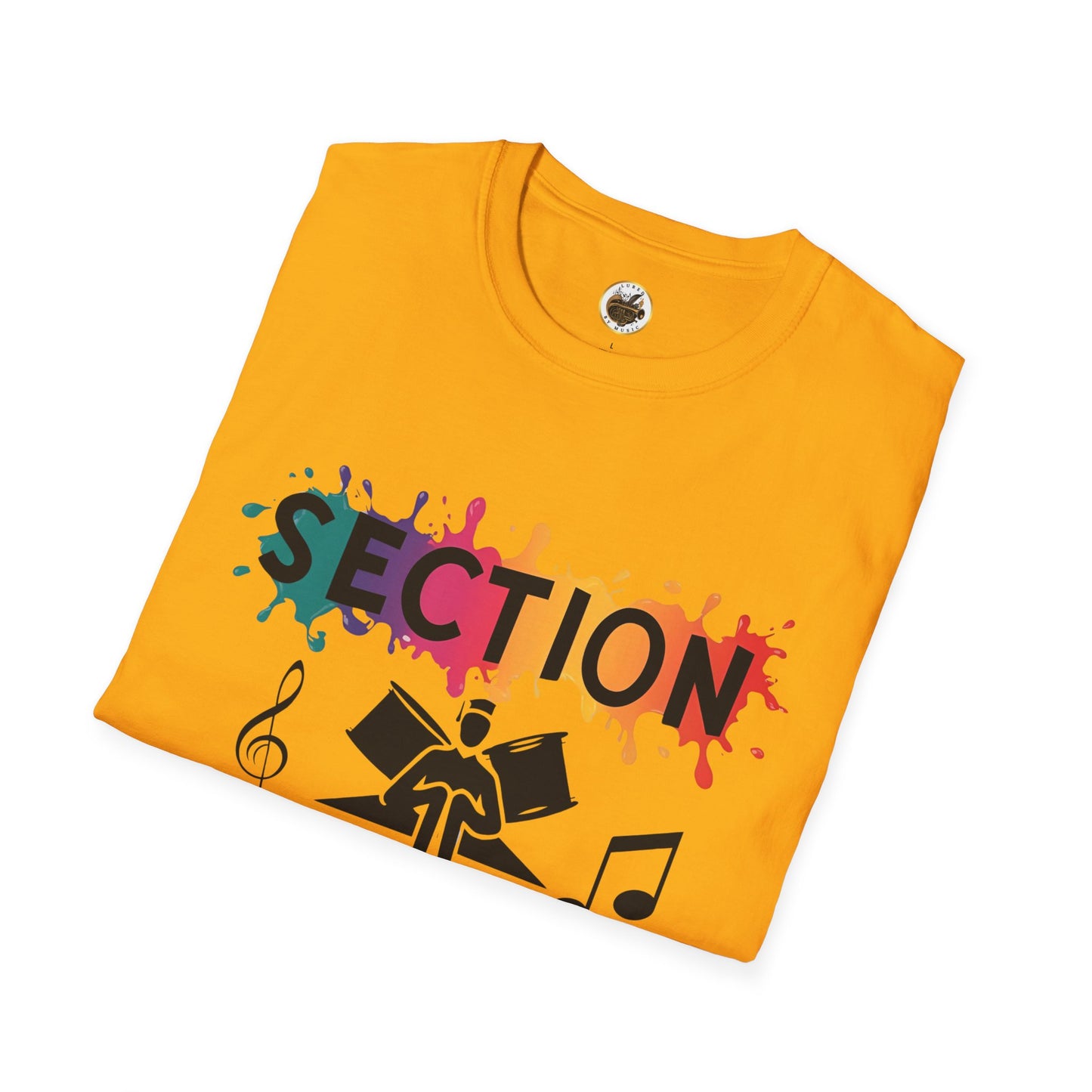 Splash Paint "Section Leader" Unisex Soft-style T-Shirt
