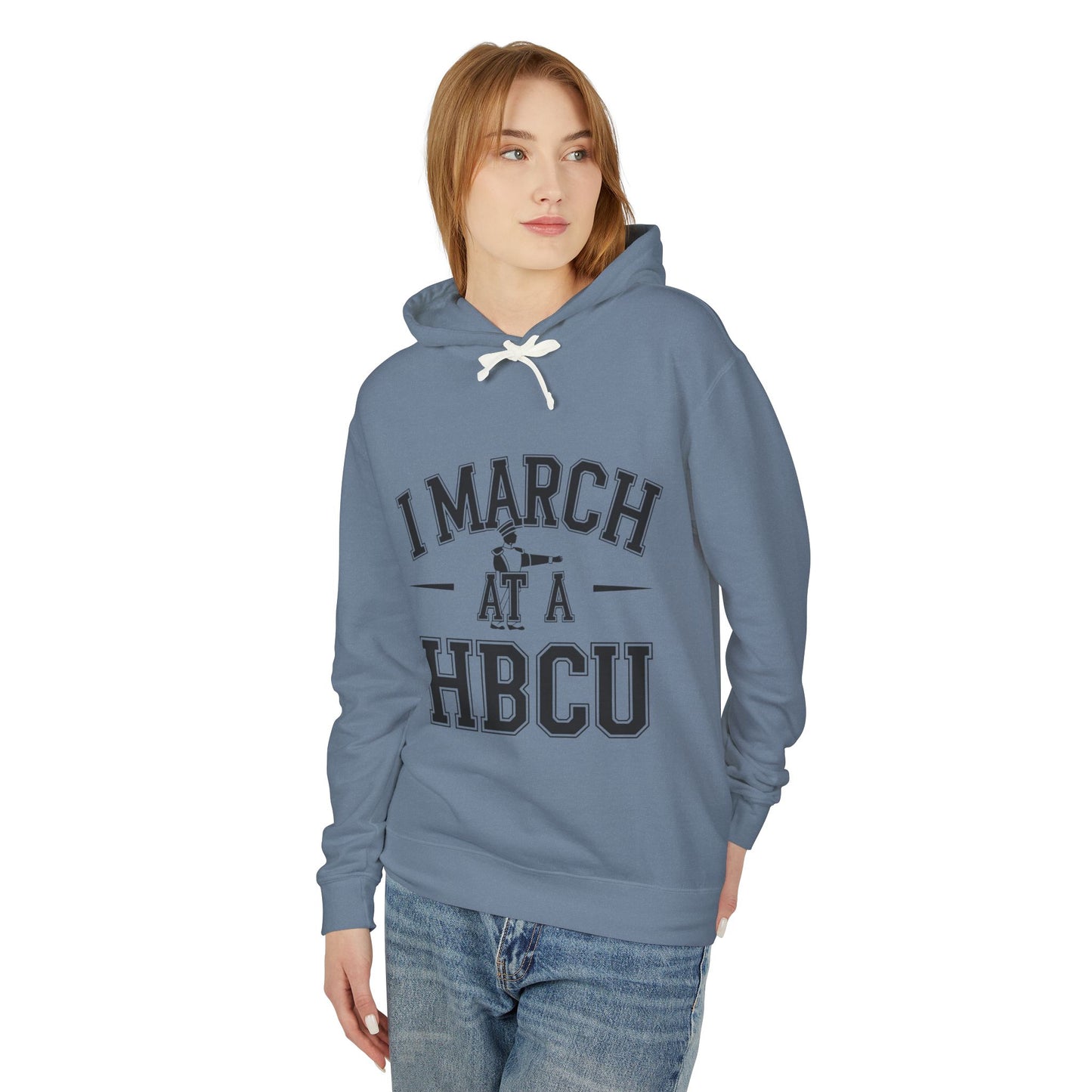 "HBCU Pride" Unisex Lightweight Hooded Sweatshirt