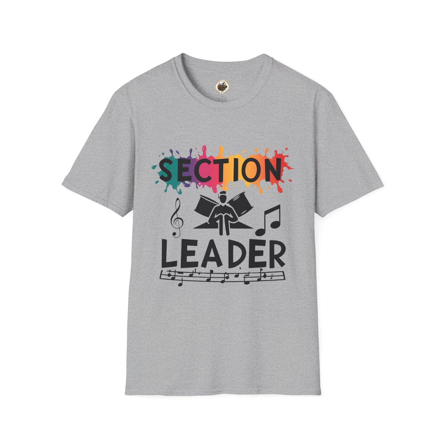 Splash Paint "Section Leader" Unisex Soft-style T-Shirt