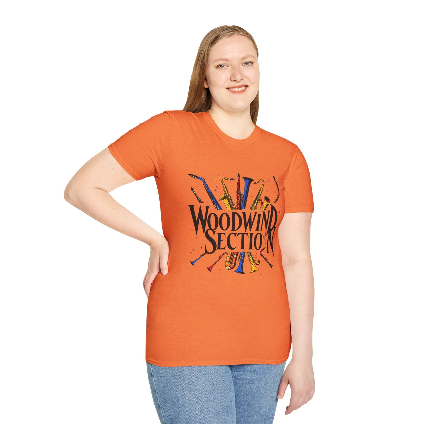 "Woodwind Section" Unisex Basic T-Shirt