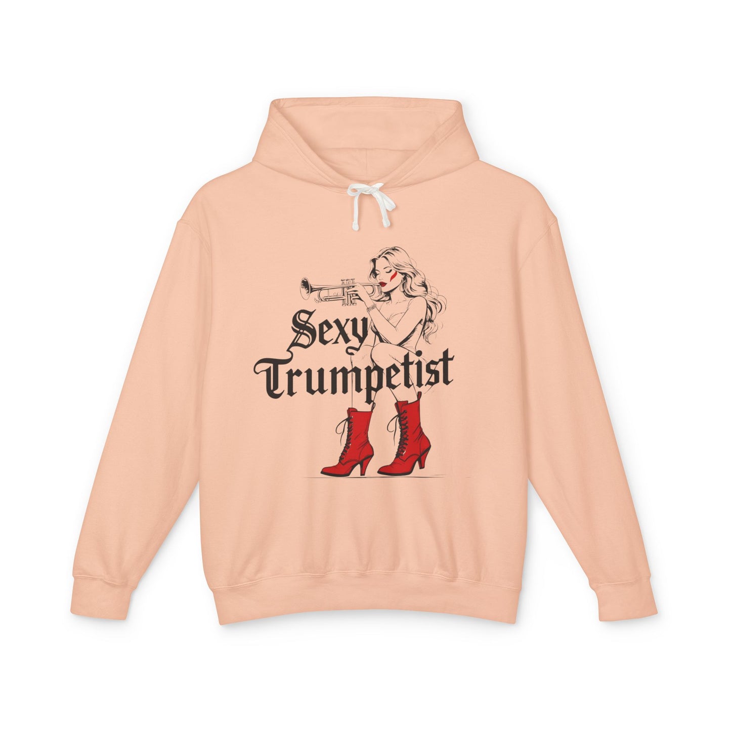 "Sexy Trumpetist" Hooded Sweatshirt
