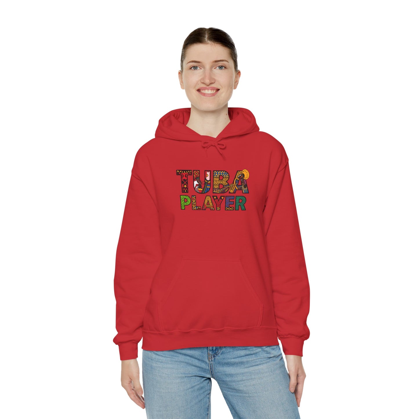 "Tuba Player" Unisex Heavy Blend Hoodie