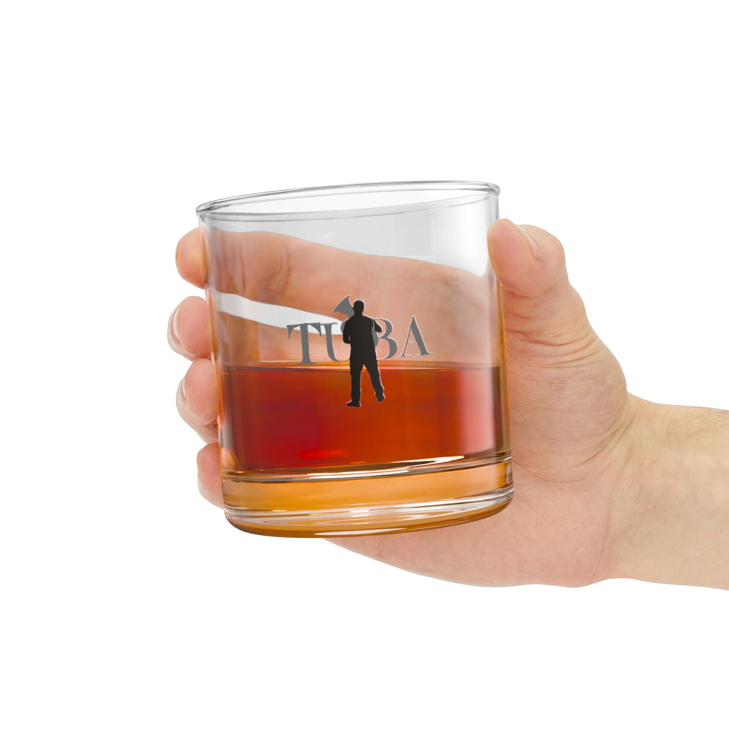 "Tuba" Rocks Glass, 10oz