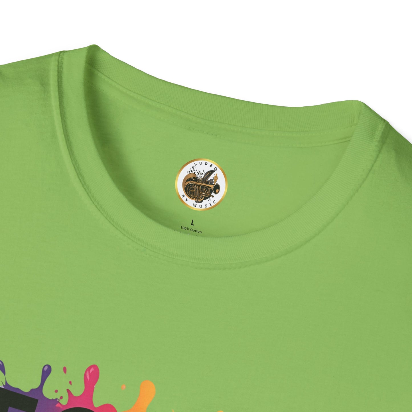 Splash Paint "Section Leader" Unisex Soft-style T-Shirt