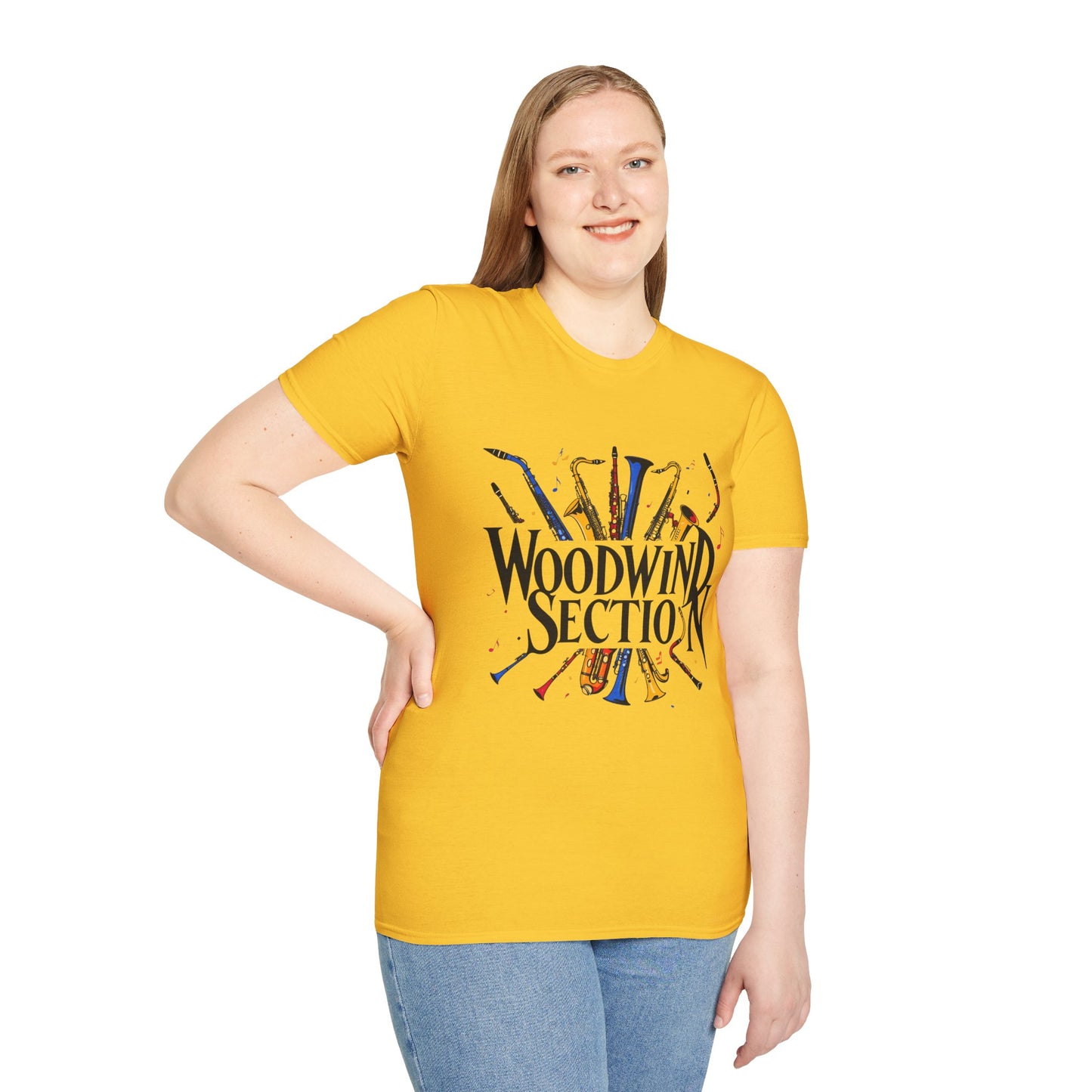 "Woodwind Section" Unisex Basic T-Shirt