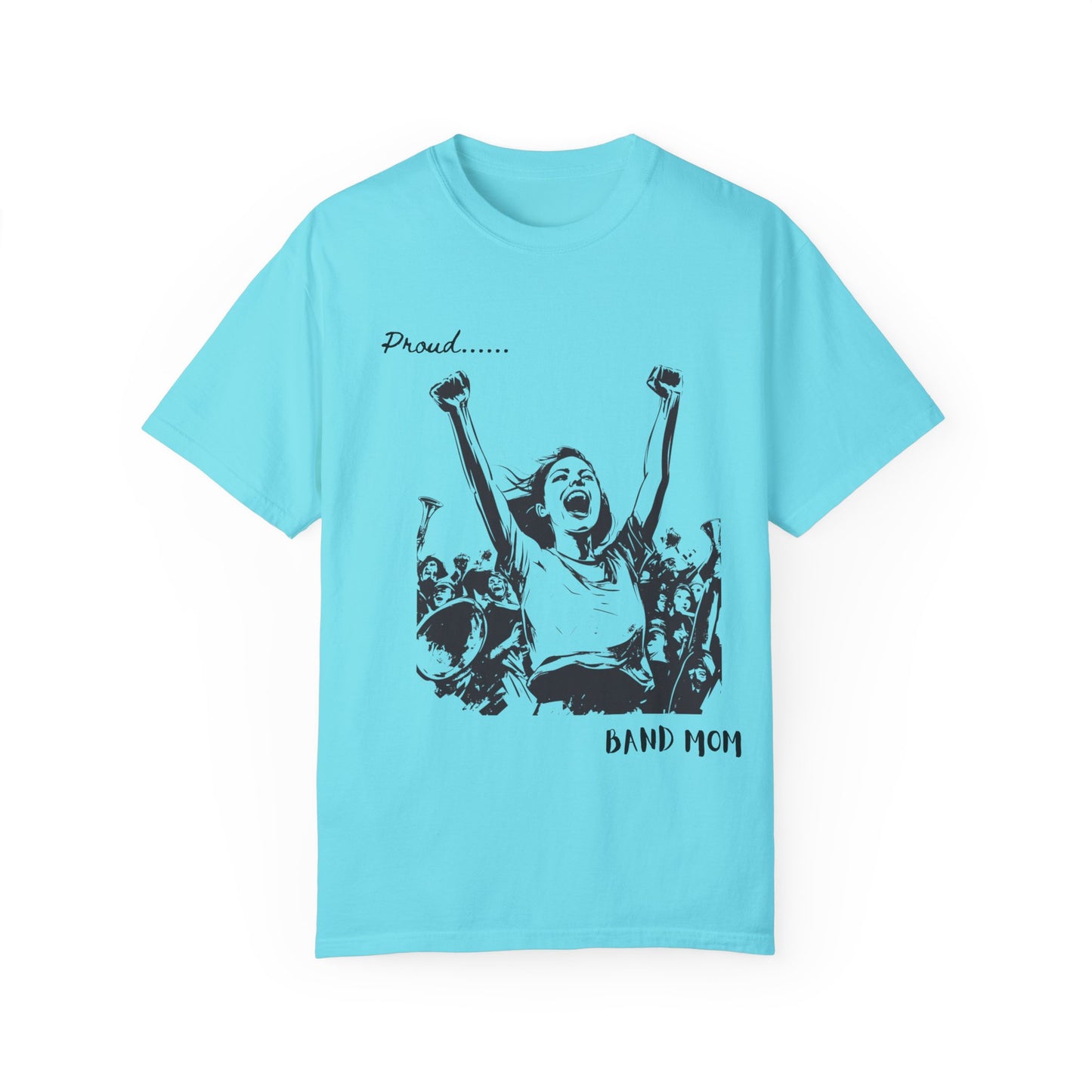 " Band Parent" Unisex Garment-Dyed T-shirt