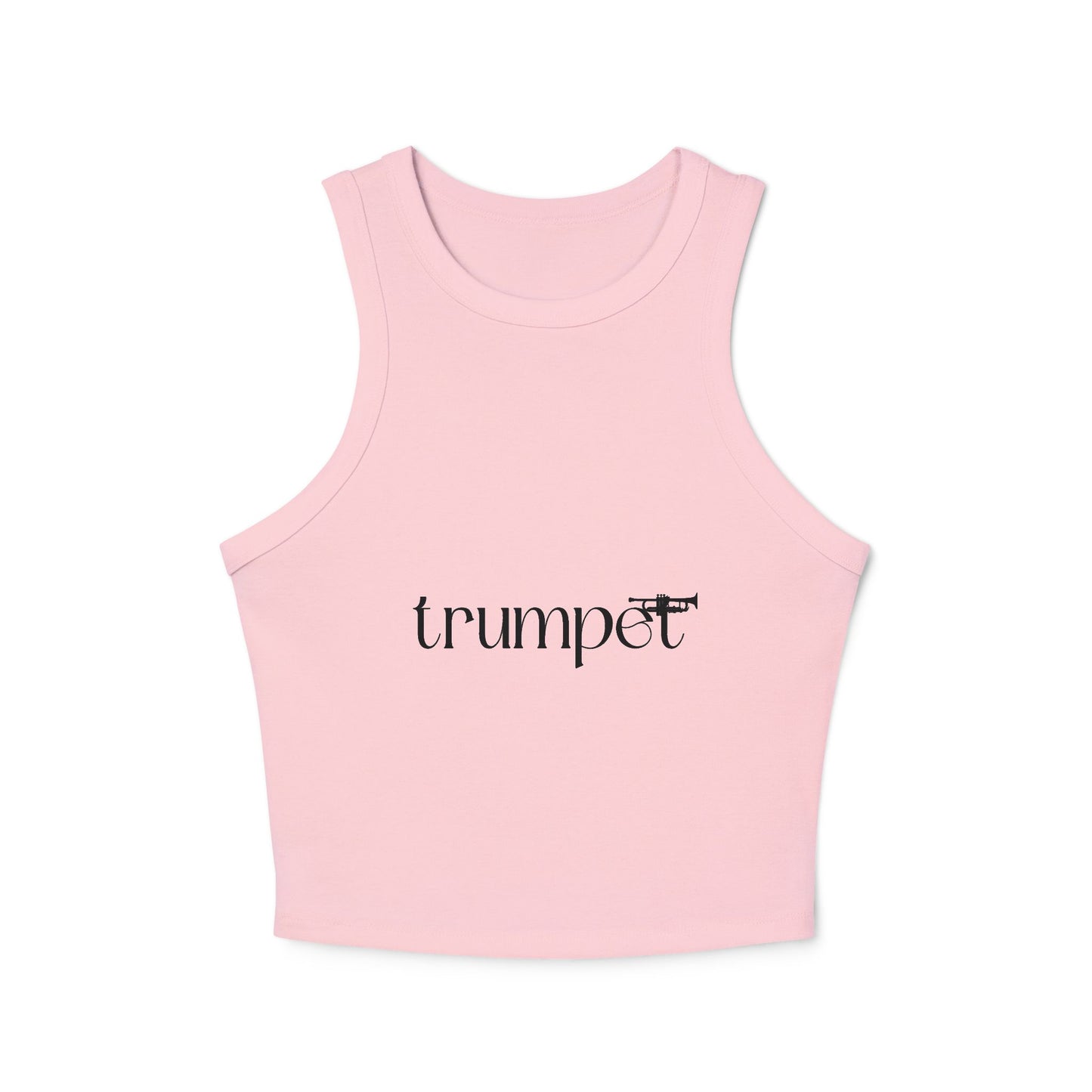 "Trumpet" Women's Micro Rib Racer Tank Top