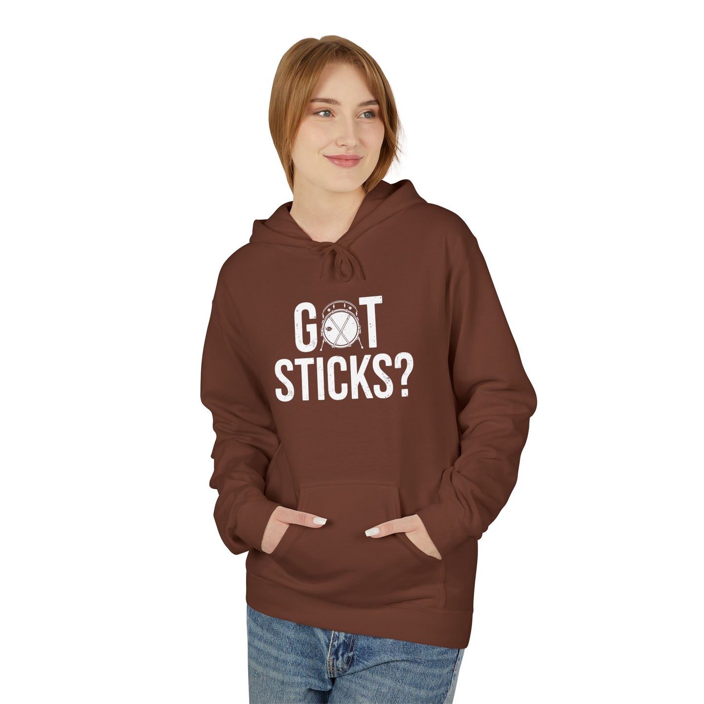 "Got Sticks?" Unisex Fleece Hoodie