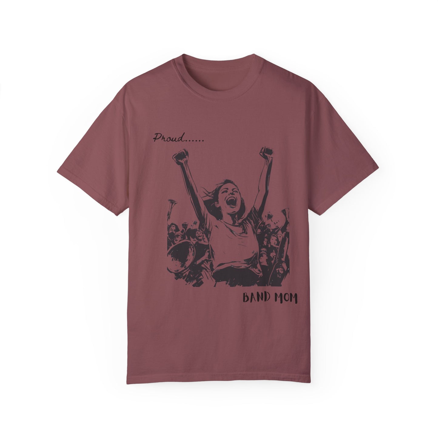 " Band Parent" Unisex Garment-Dyed T-shirt