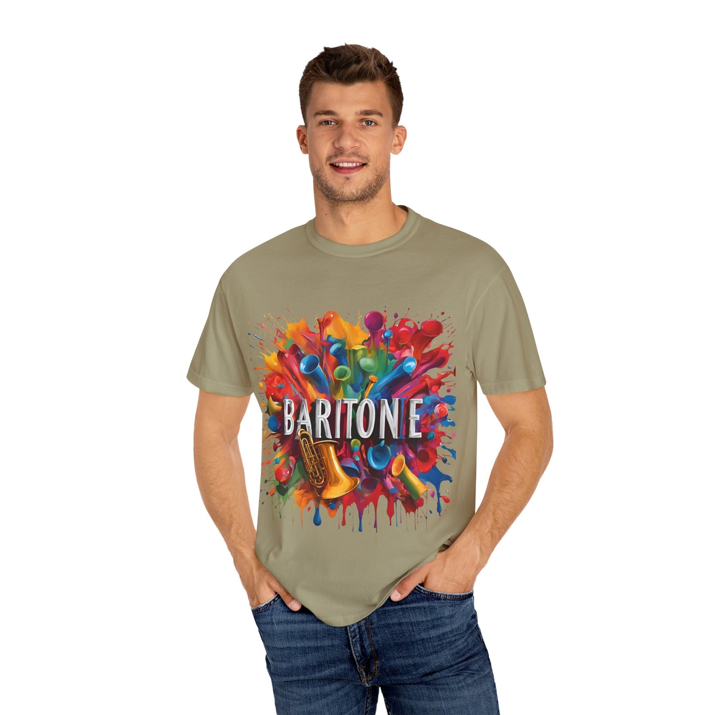 Unisex "Baritone" Garment-Dyed T-shirt