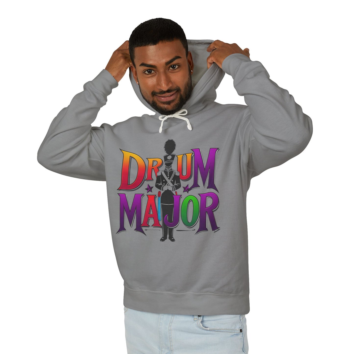 Vibrant "Drum Major" Sweatshirt - Unisex Lightweight Hoodie