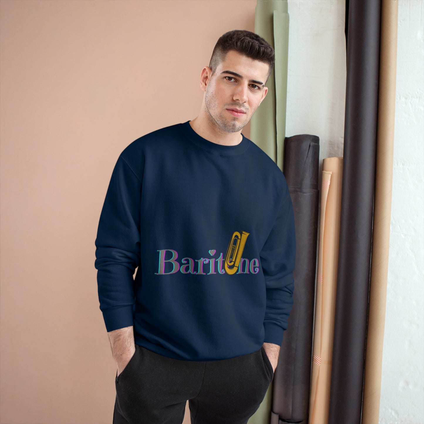 "Baritone" Champion Sweatshirt