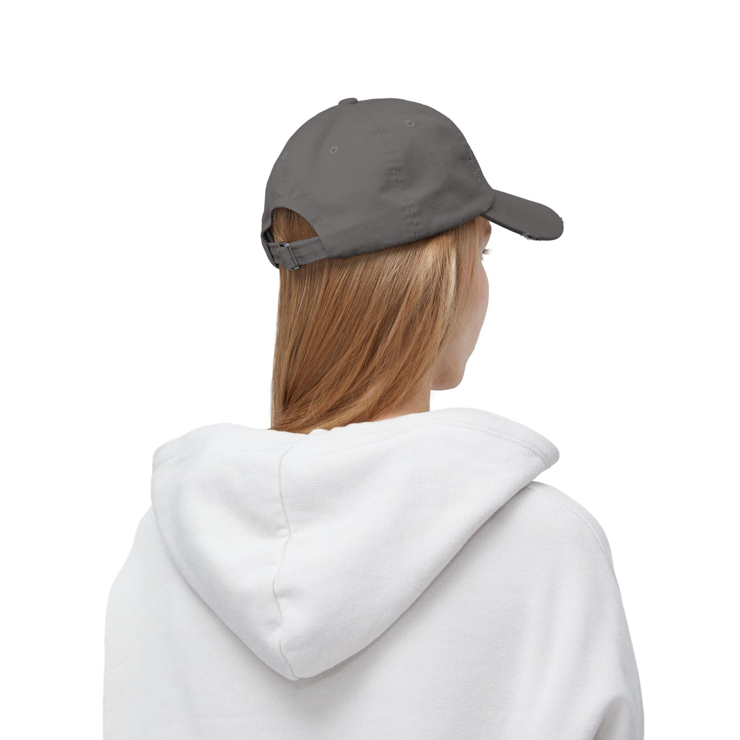 Unisex Tuba Distressed Cap