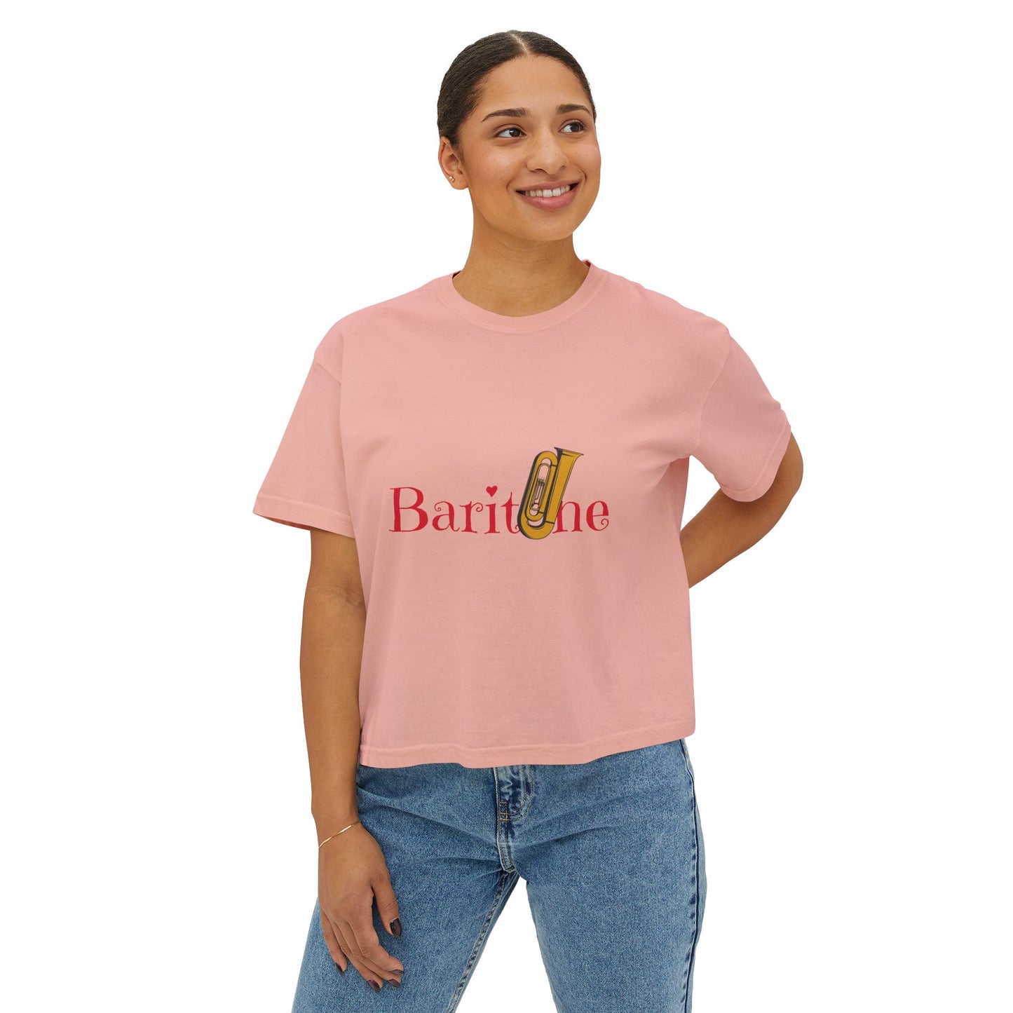 Women's " Baritone" Boxy Tee