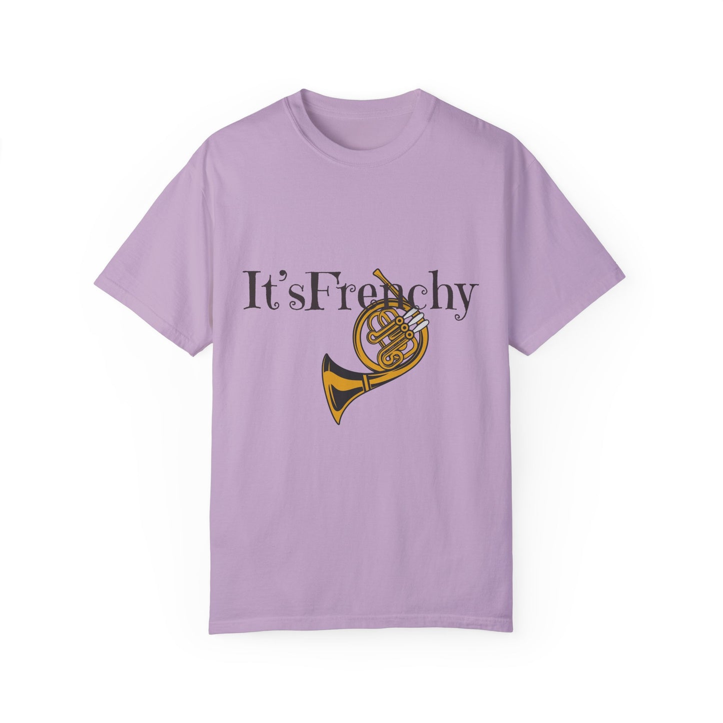 "French Horn" Unisex Garment-Dyed T-shirt