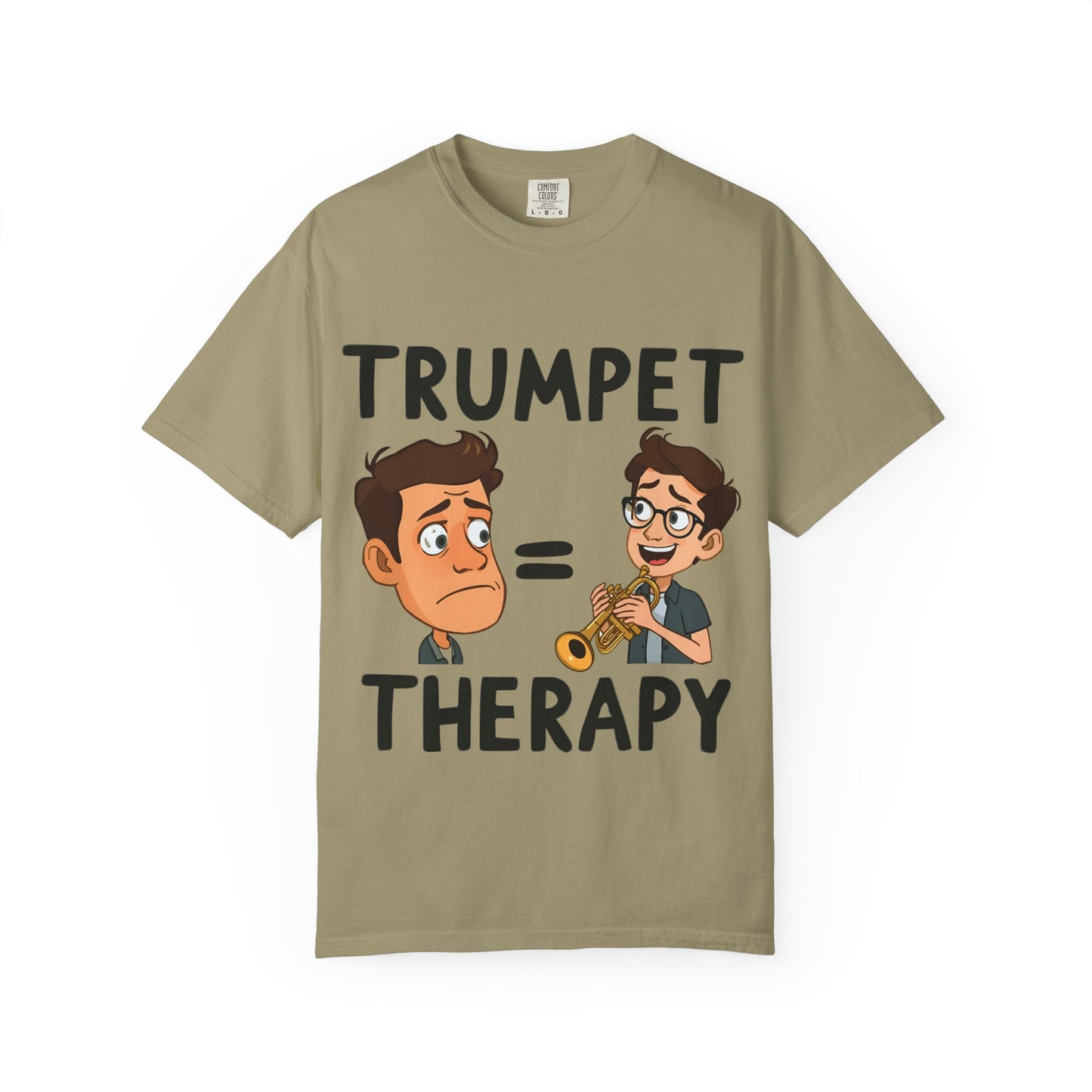 "Trumpet Therapy" Unisex Graphic T-Shirt