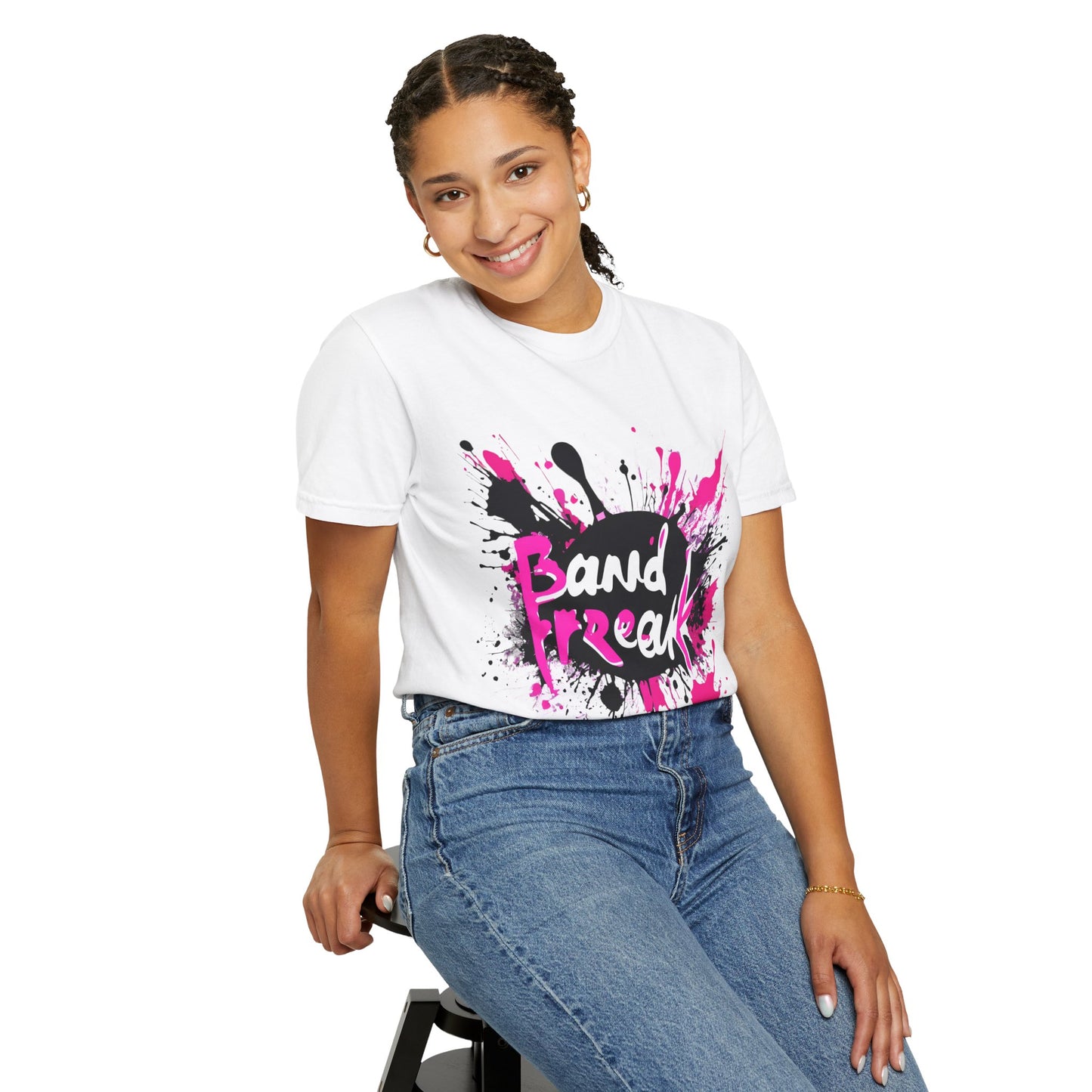 "Band Freak" Unisex Garment-Dyed T-shirt