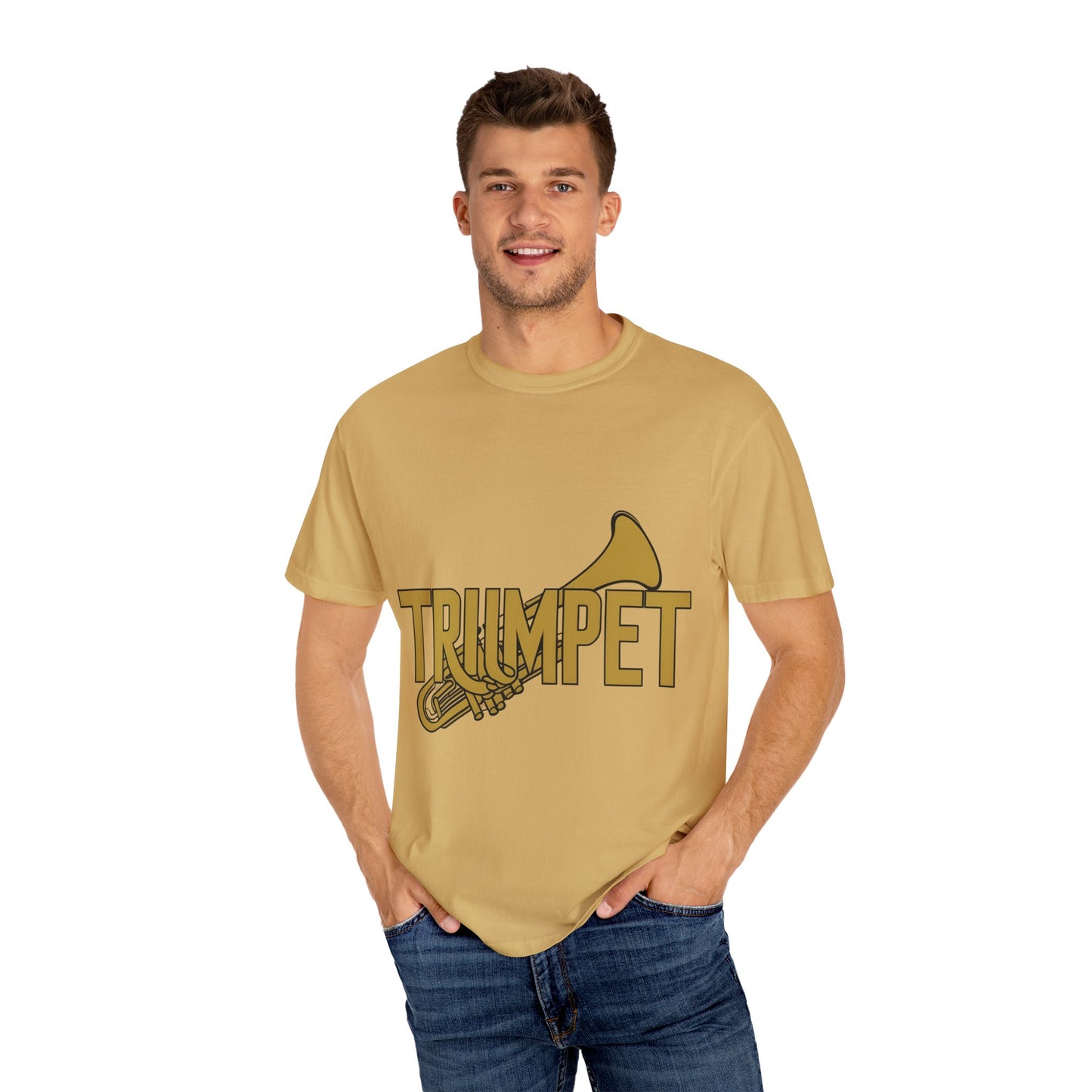 "Trumpet Lover" Unisex Garment-Dyed T-Shirt