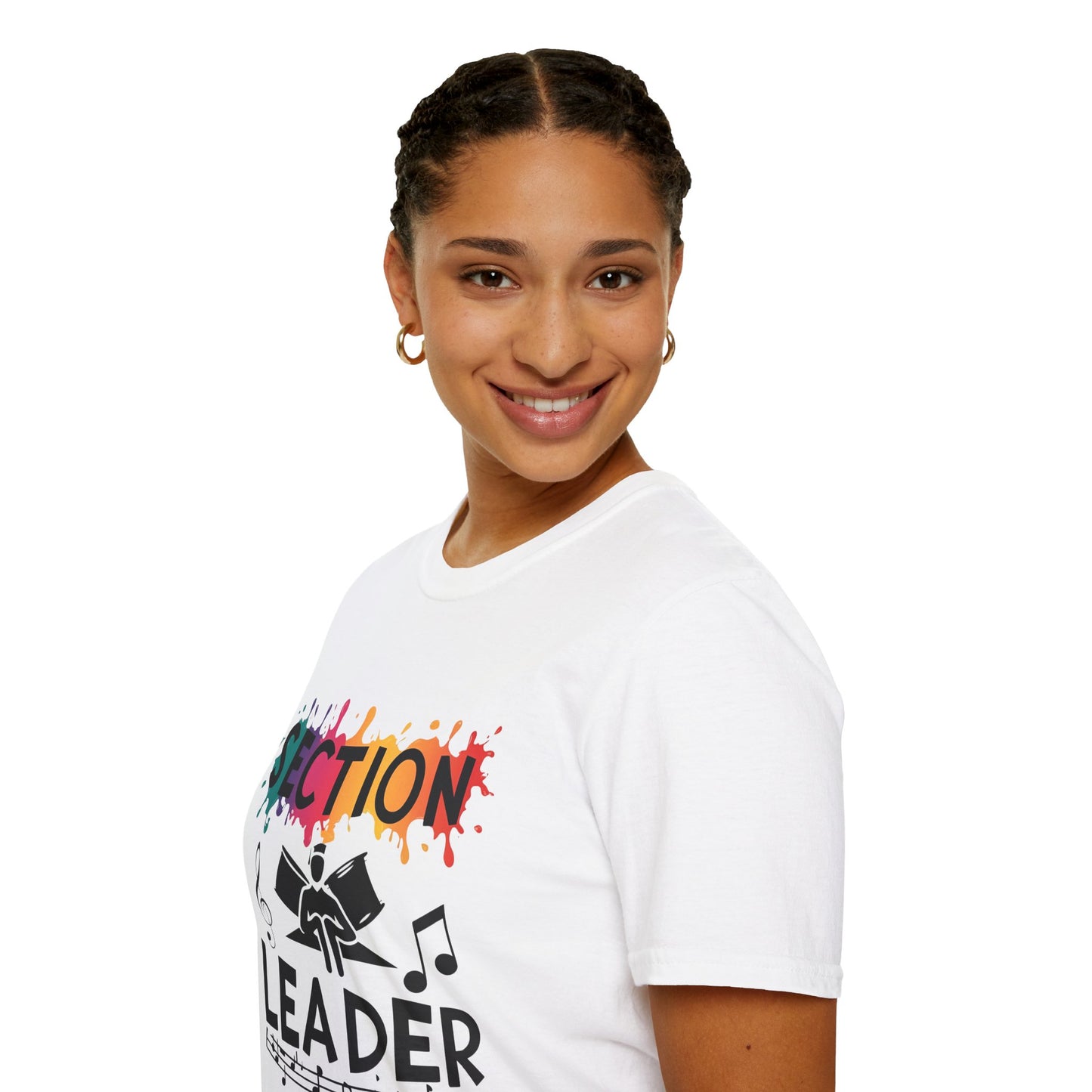 Splash Paint "Section Leader" Unisex Soft-style T-Shirt