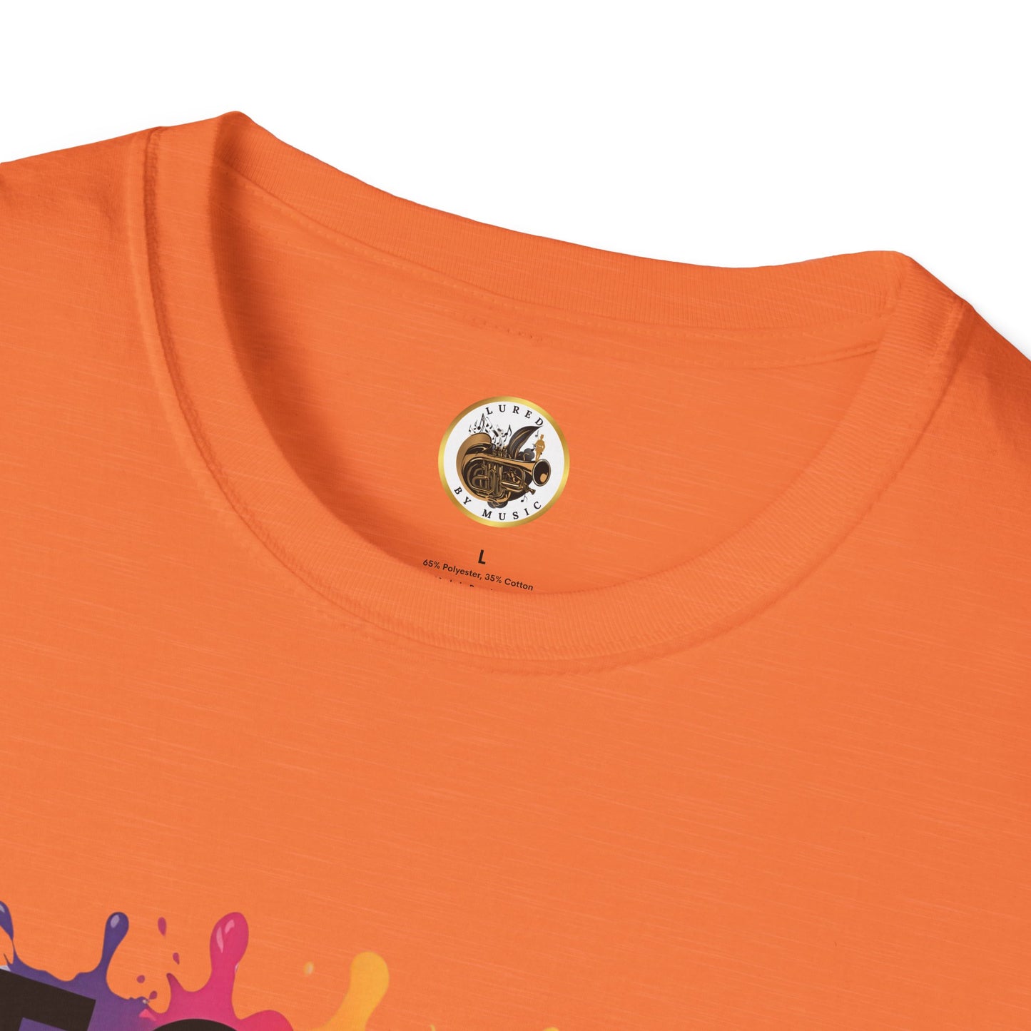 Splash Paint "Section Leader" Unisex Soft-style T-Shirt