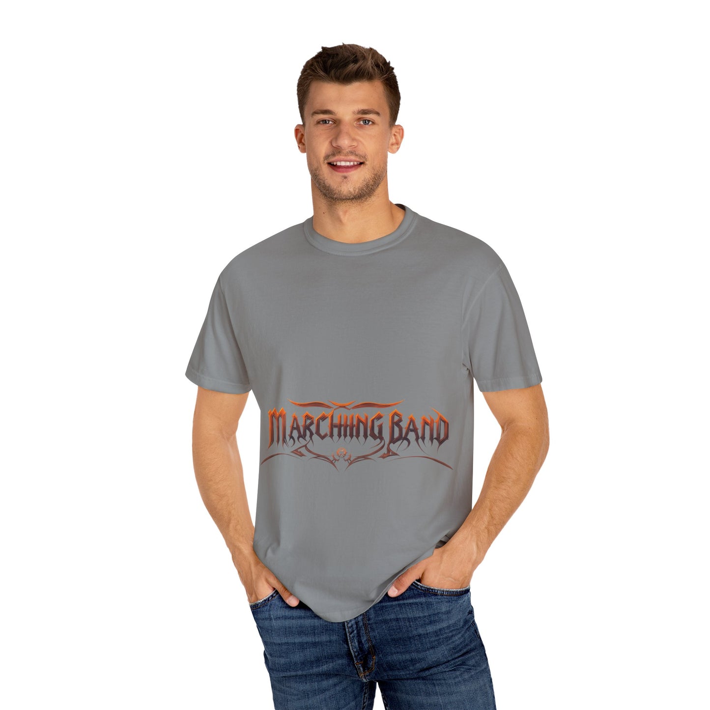 Unisex Garment-Dyed "Marching Band" T-Shirt