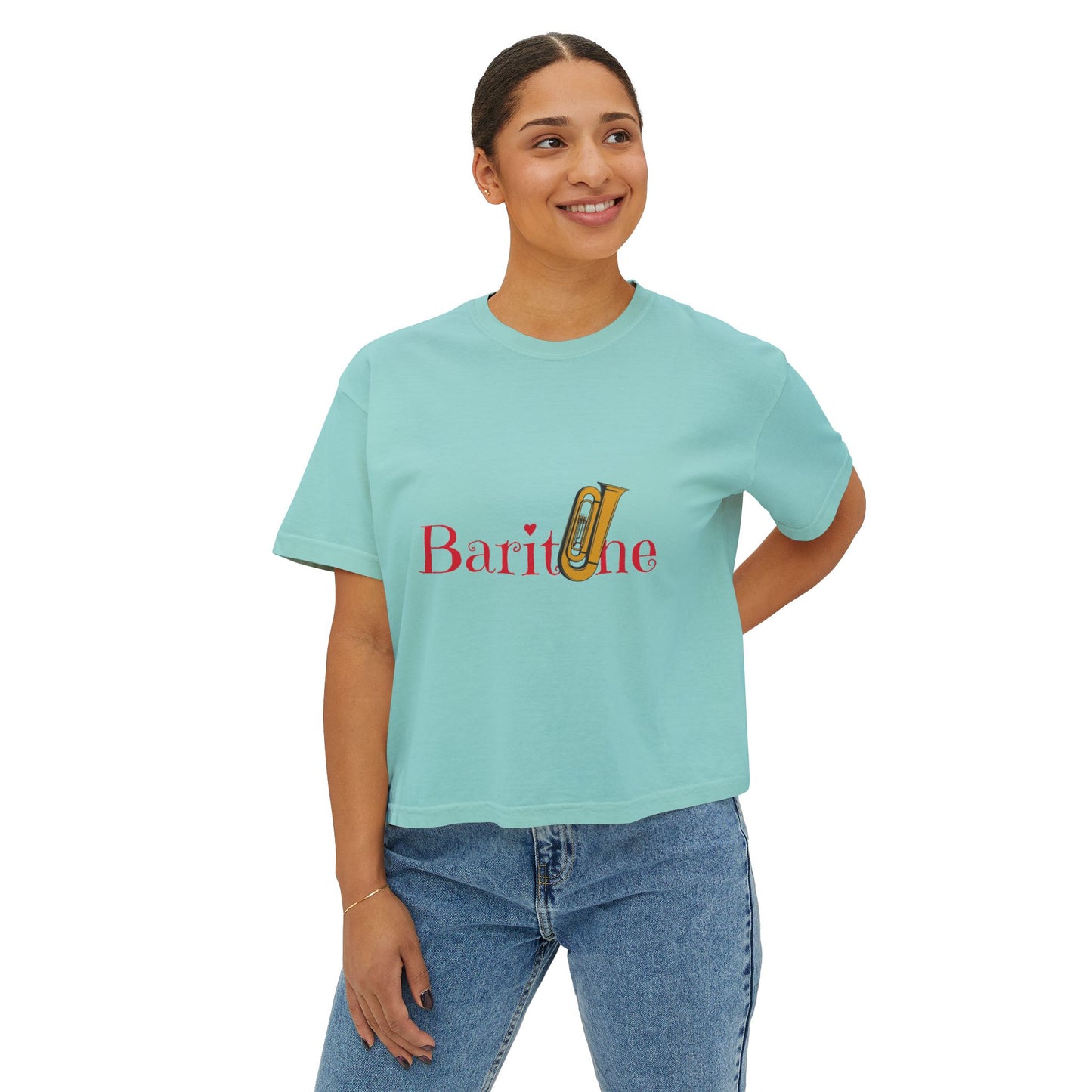 Women's " Baritone" Boxy Tee