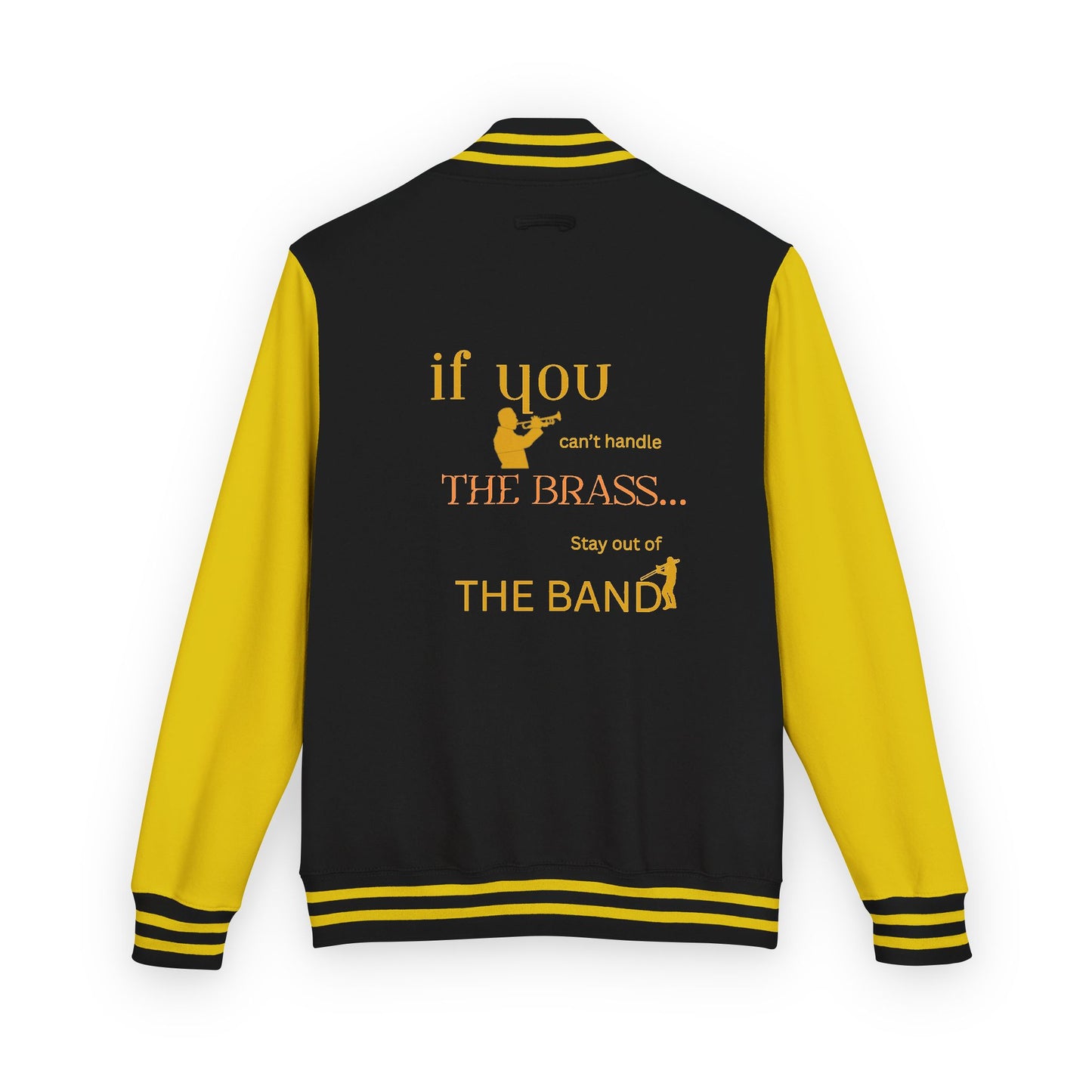 "Trumpet" Unisex Brass Band Letterman Jacket
