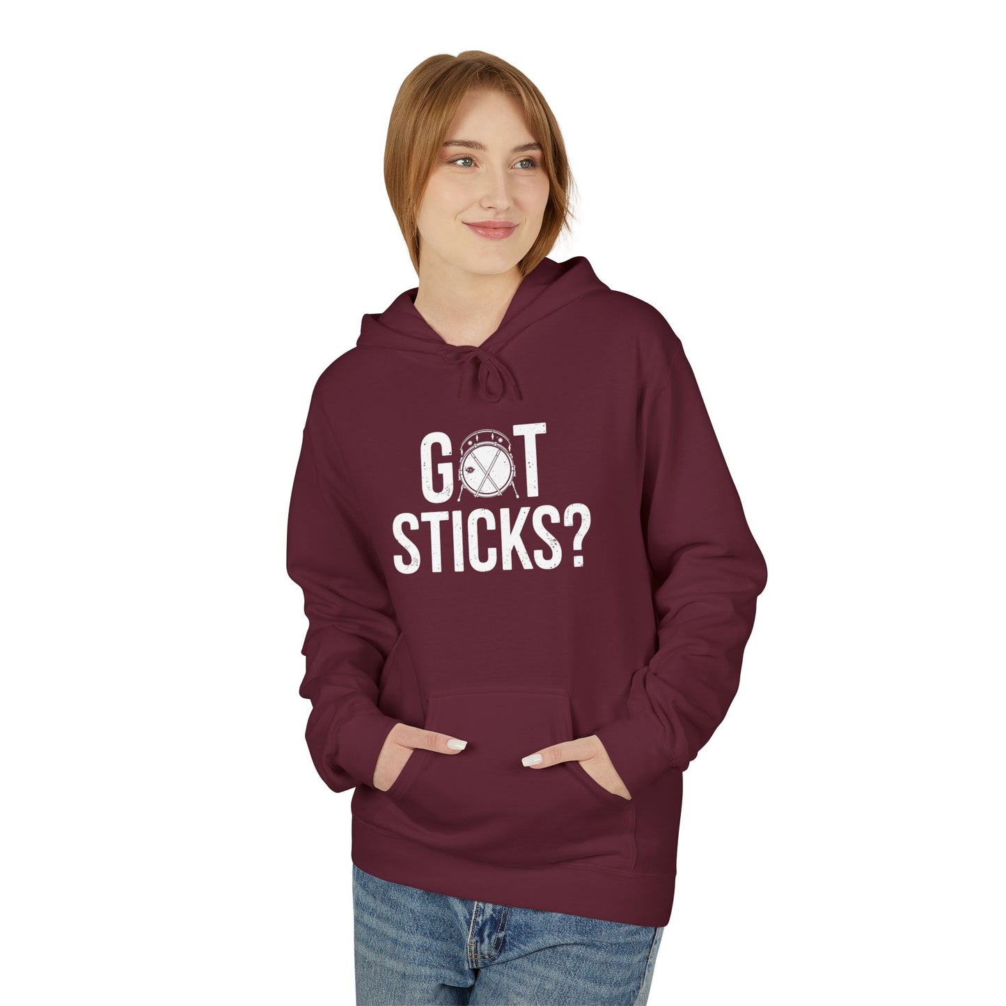 "Got Sticks?" Unisex Fleece Hoodie