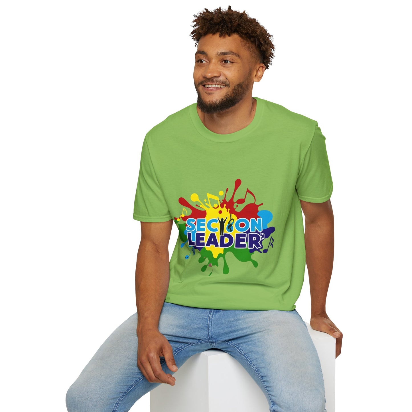 Splash Paint "Section Leader" Unisex Soft-style T-Shirt